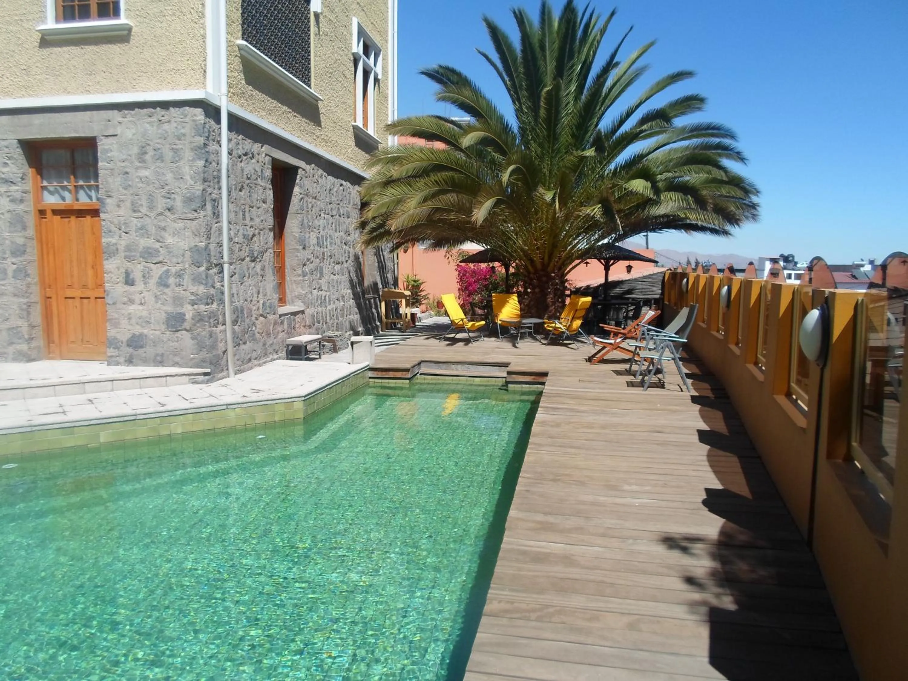 Swimming pool in Posada El Castillo