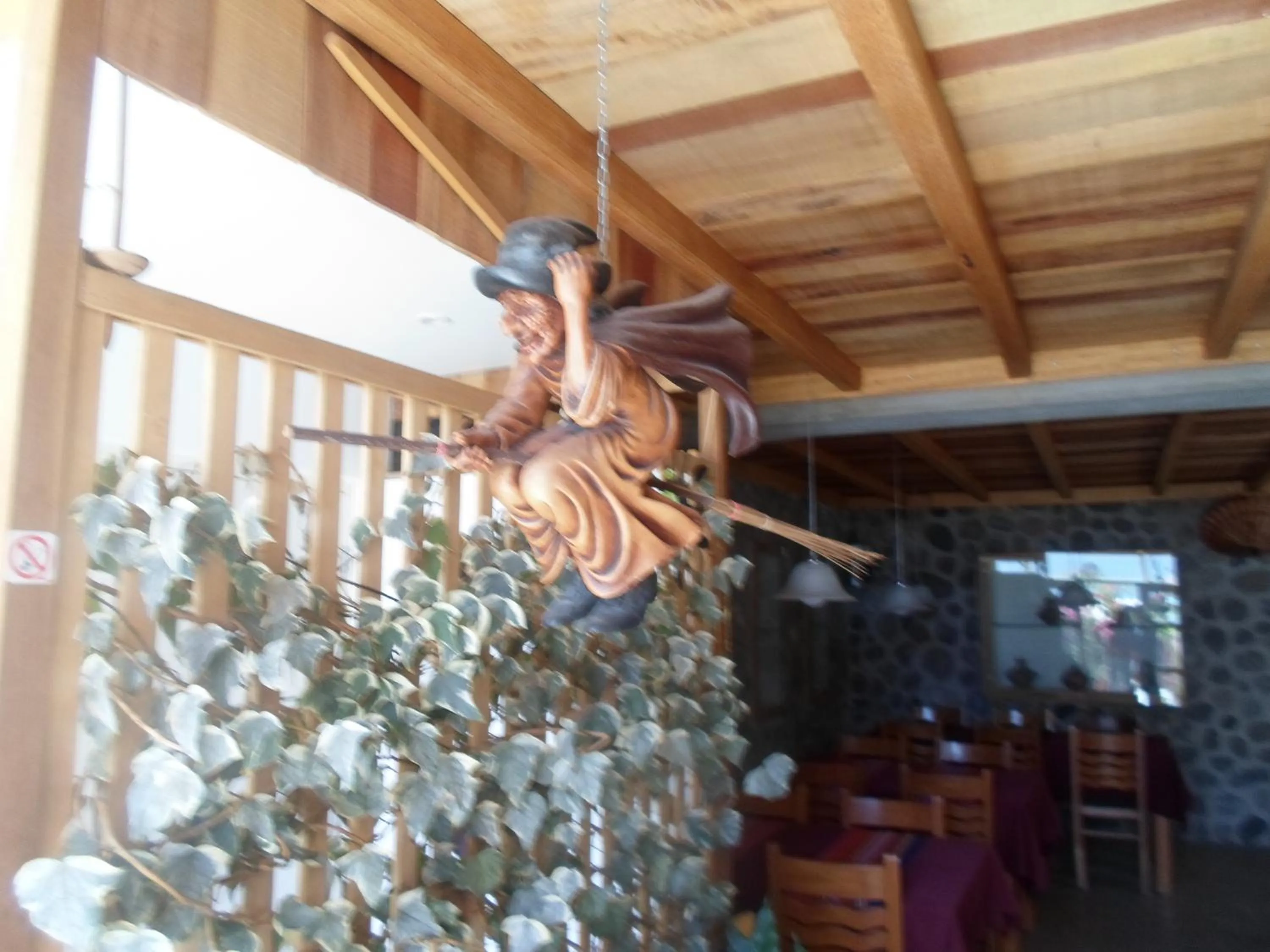 Decorative detail in Posada El Castillo