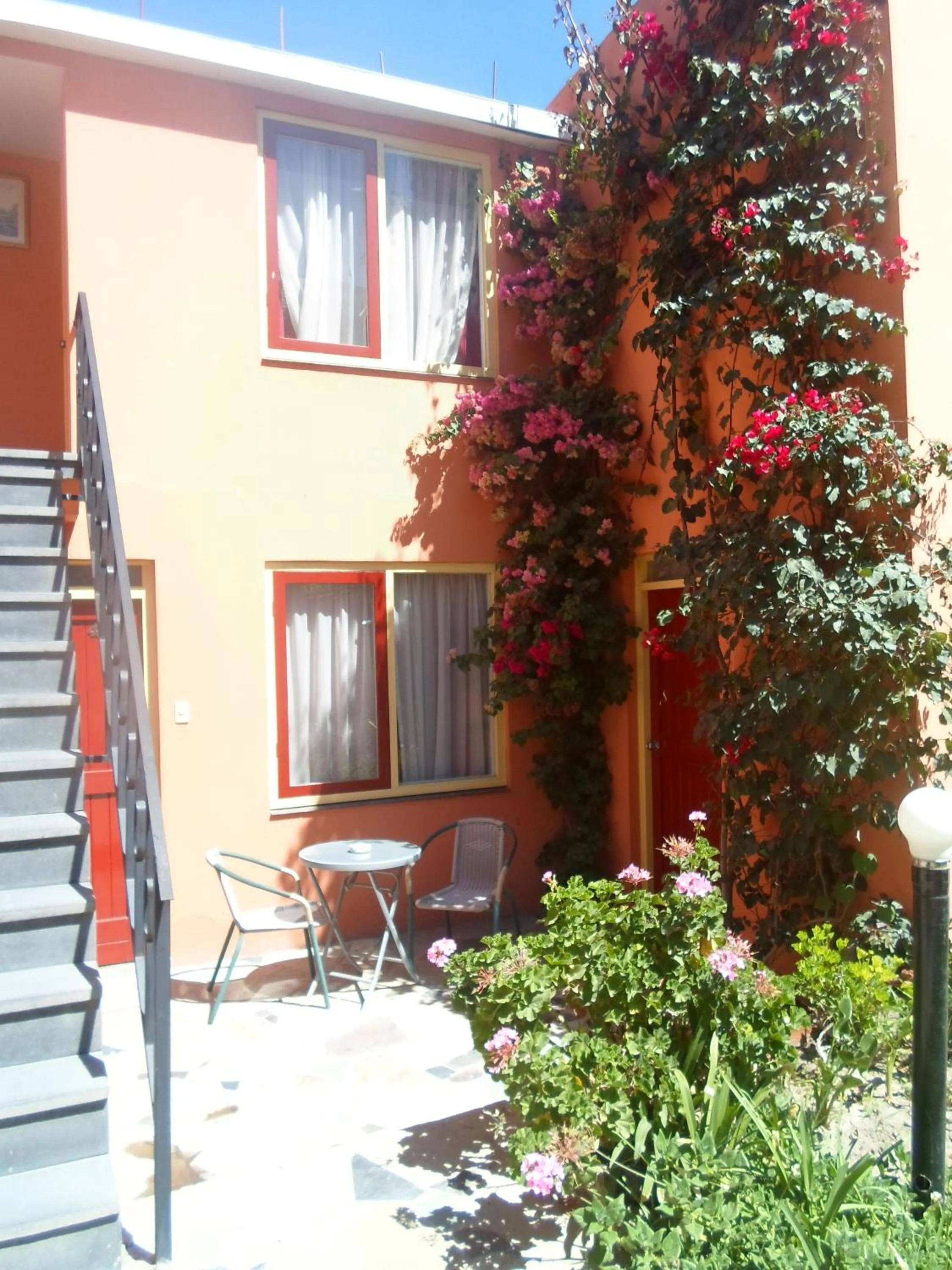 Patio in Posada El Castillo