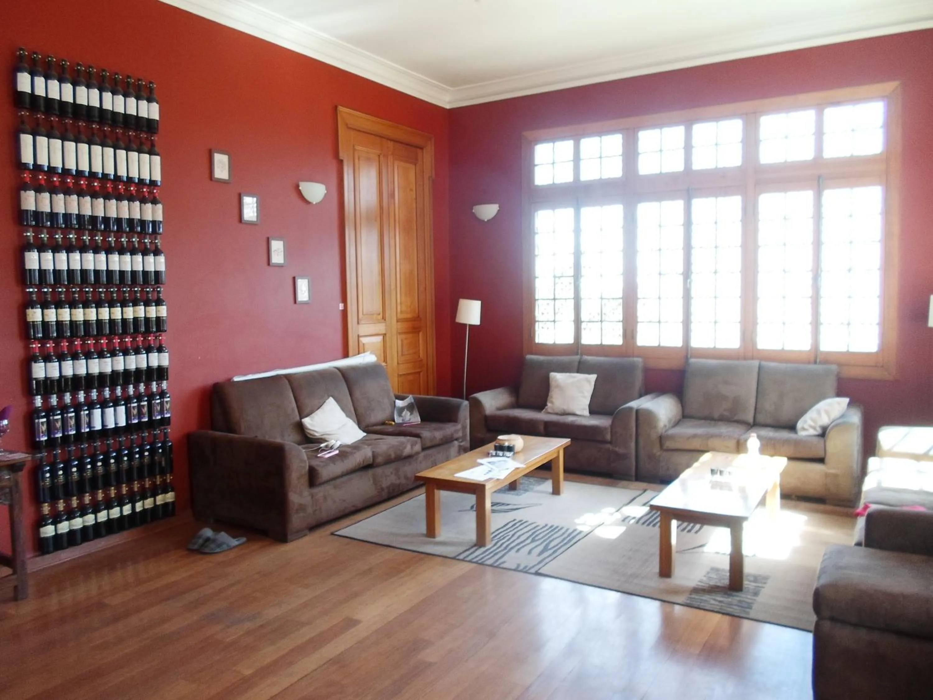 Communal lounge/ TV room in Posada El Castillo