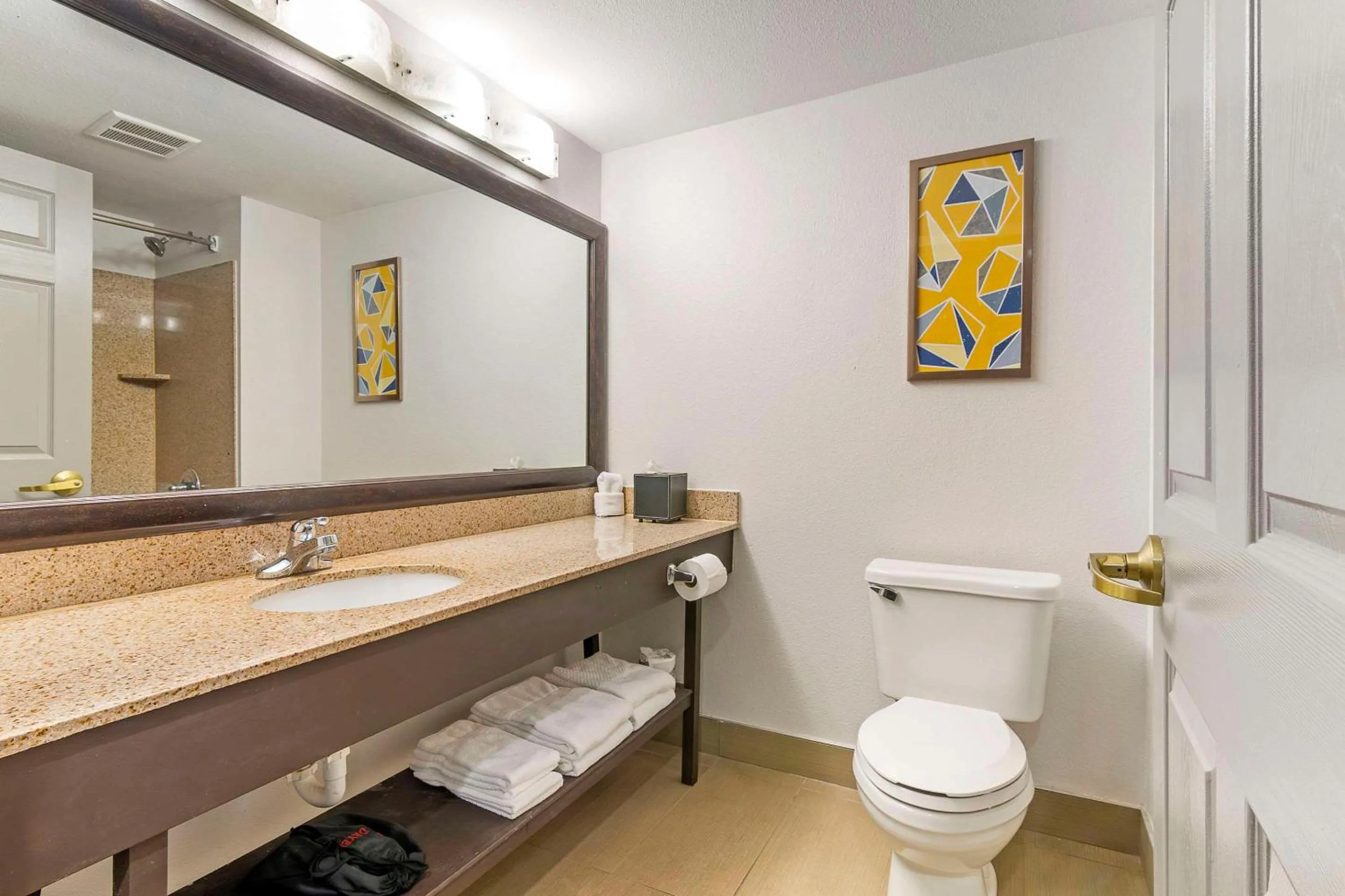 Bedroom in Comfort Inn Near Six Flags St Louis