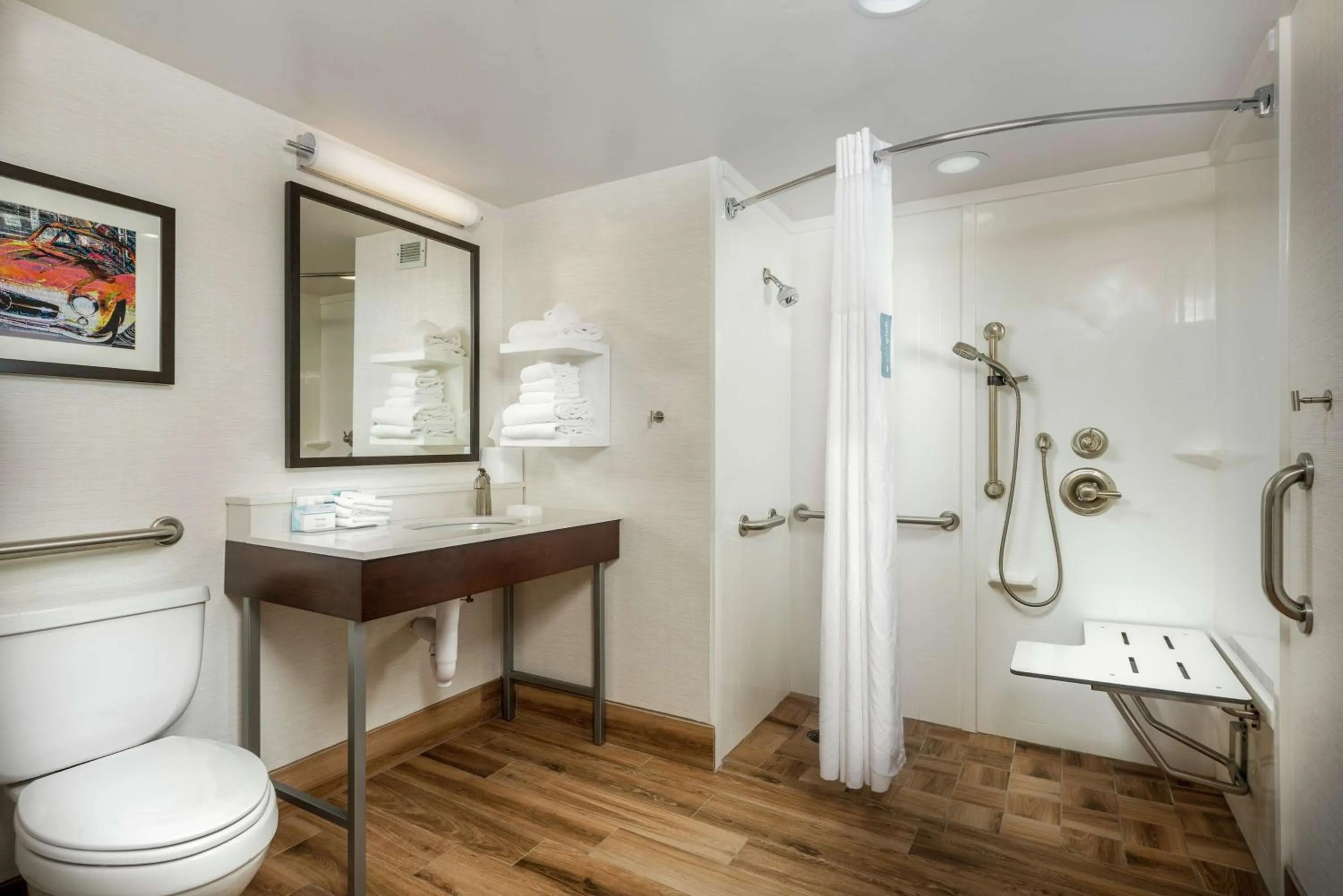 Bathroom in Hampton Inn Tuscaloosa - East