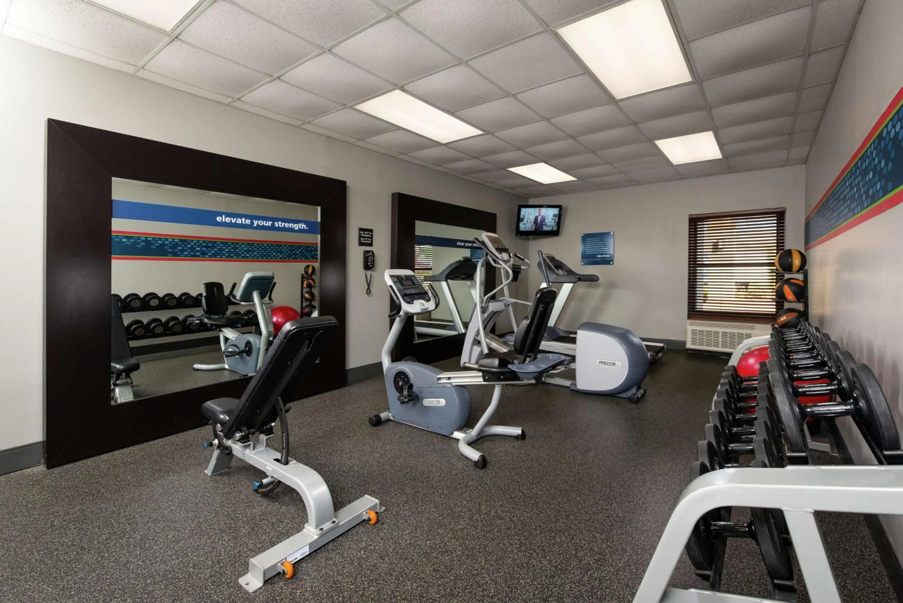 Fitness centre/facilities in Hampton Inn Tuscaloosa - East