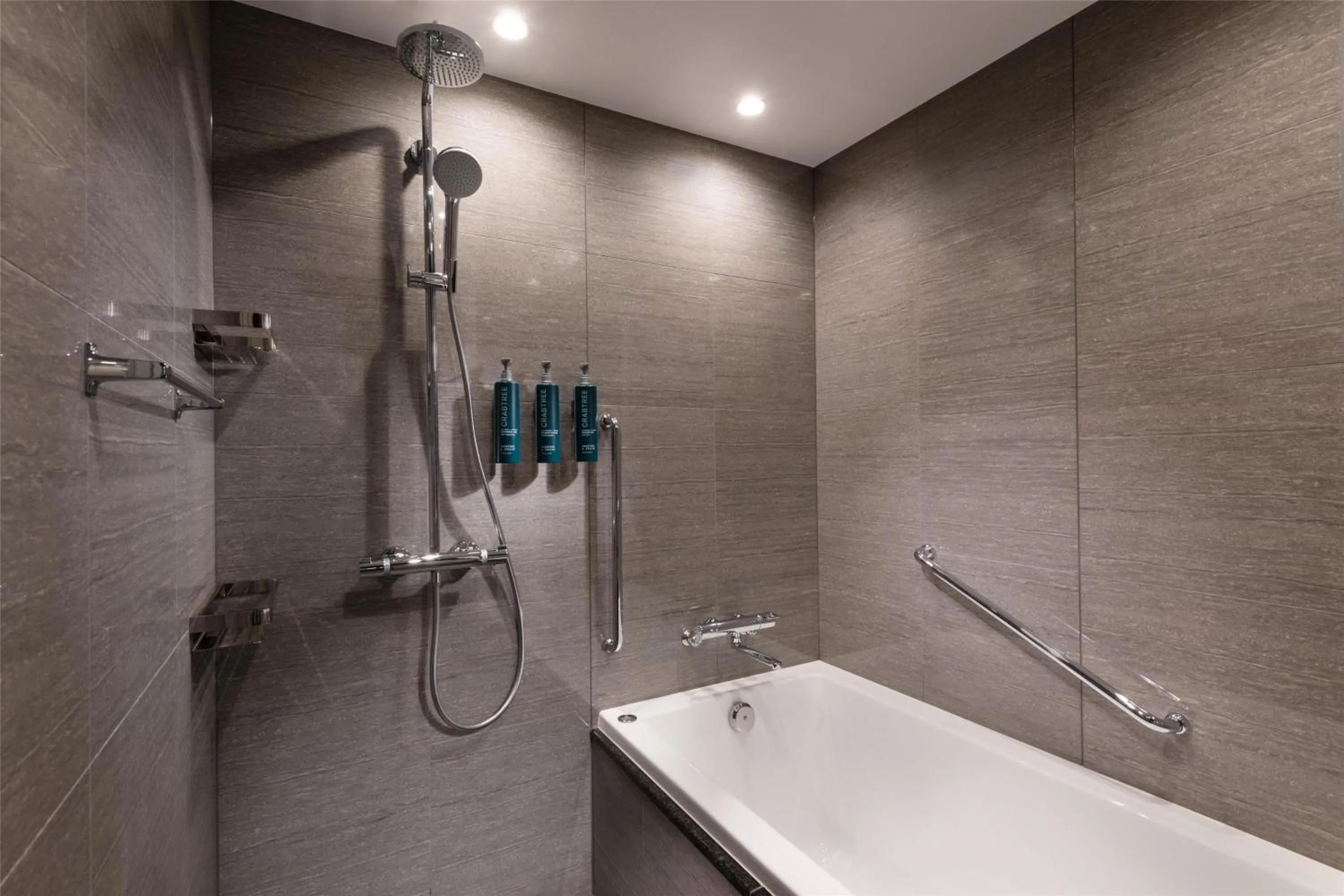 Bathroom in DoubleTree by Hilton Kyoto Station