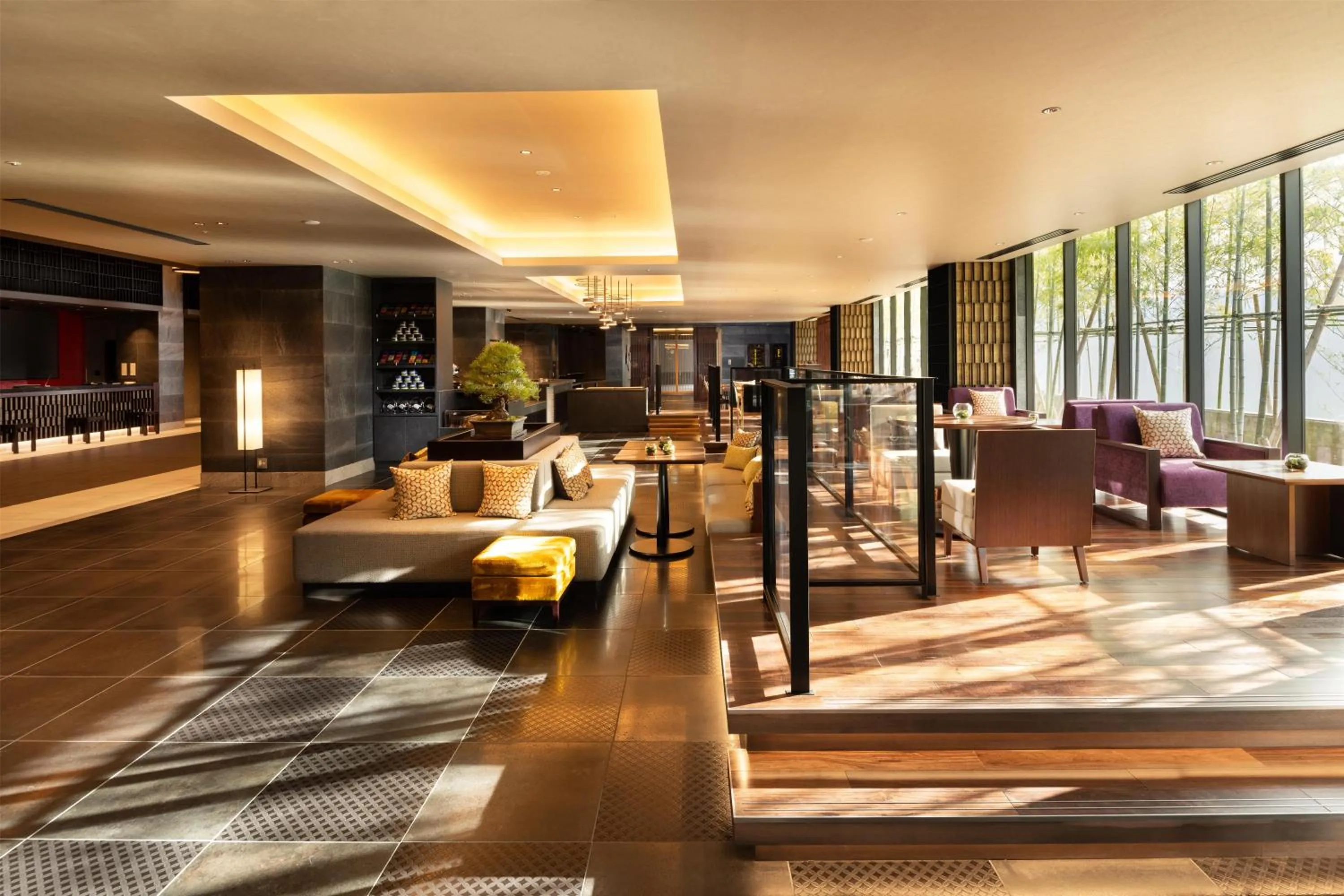 Lobby or reception in DoubleTree by Hilton Kyoto Station
