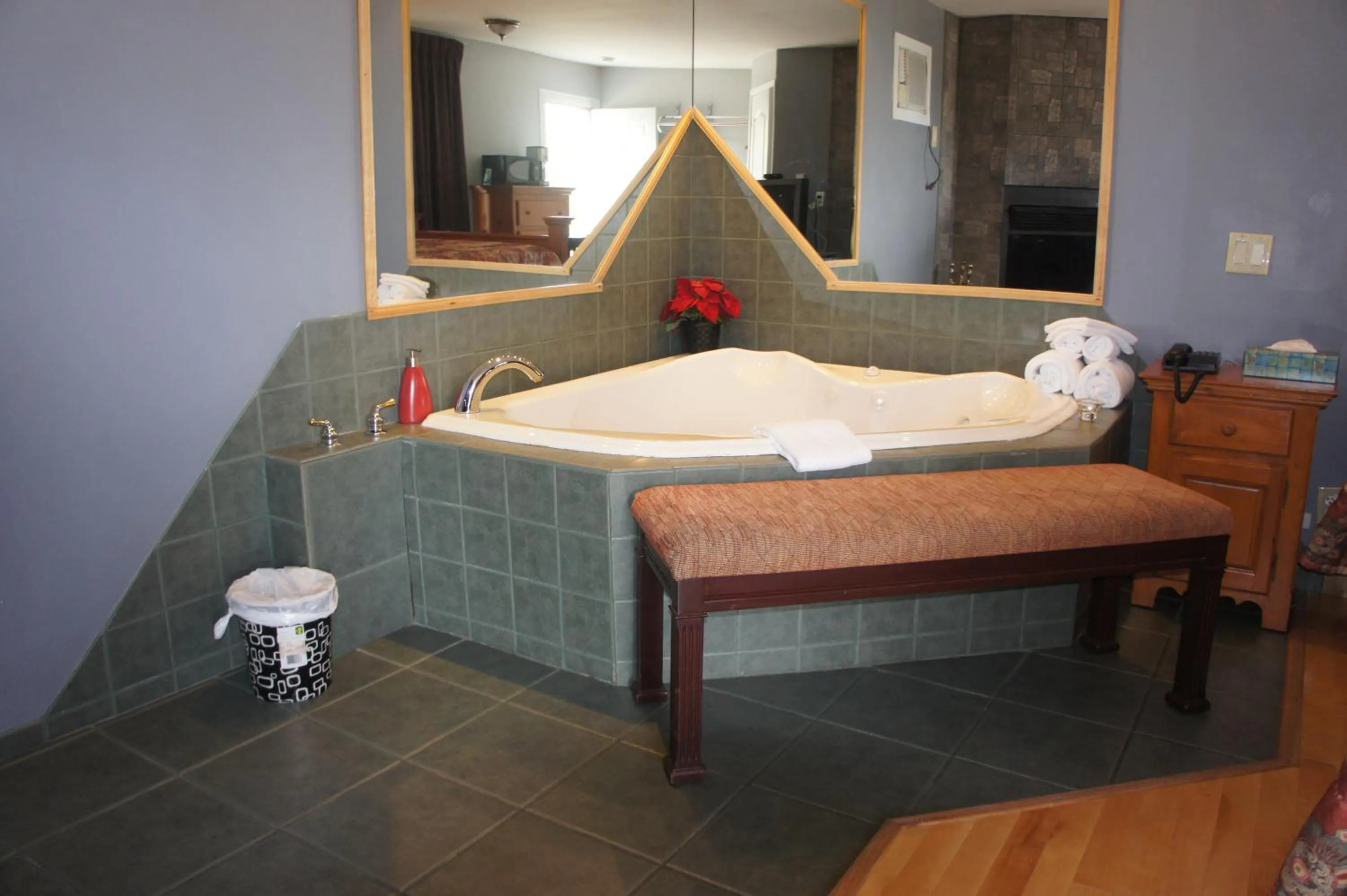 Bathroom in Motel Clair Mont