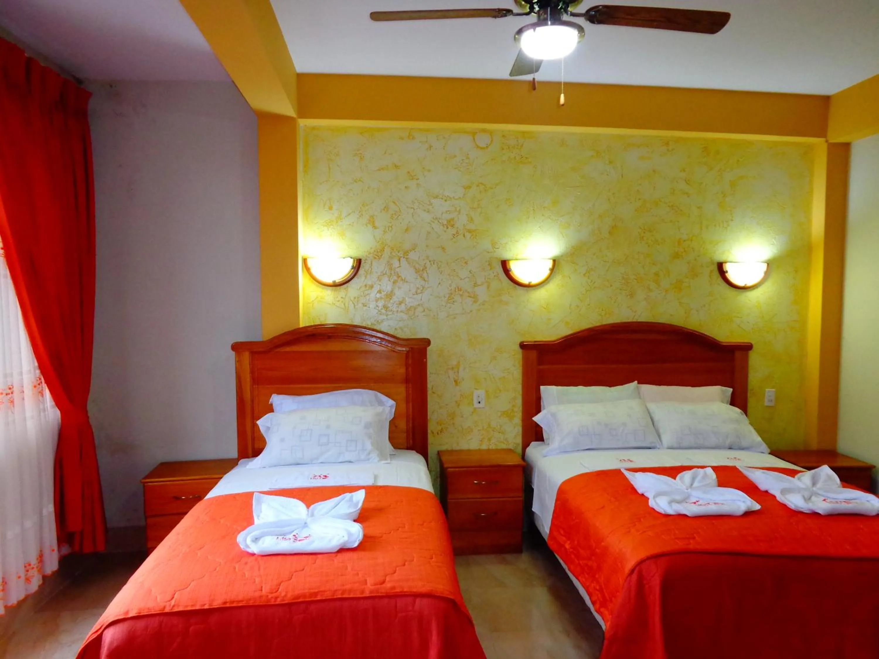 Bed in Hotel Pampa & Selva