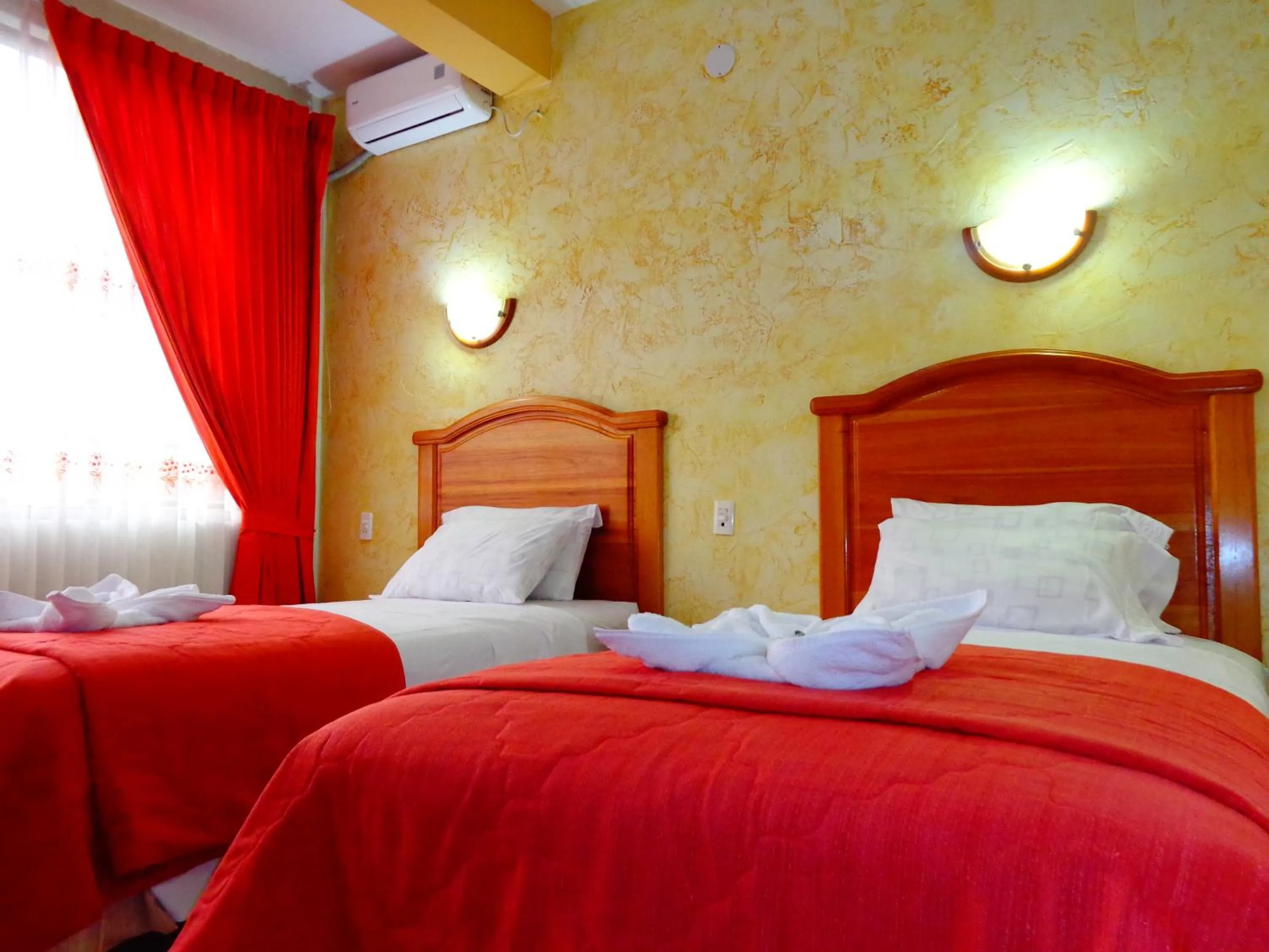 Bed in Hotel Pampa & Selva