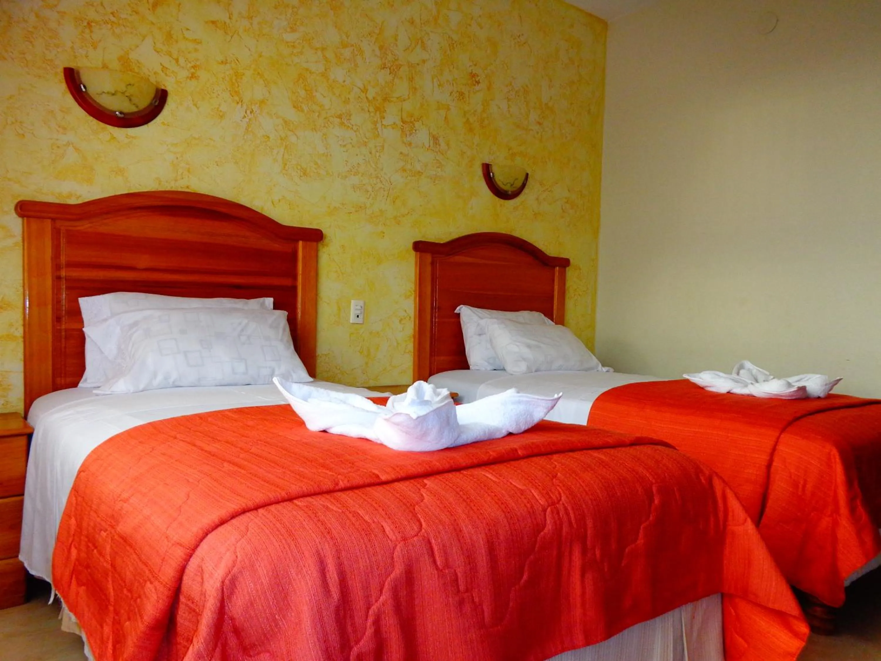 Bed in Hotel Pampa & Selva