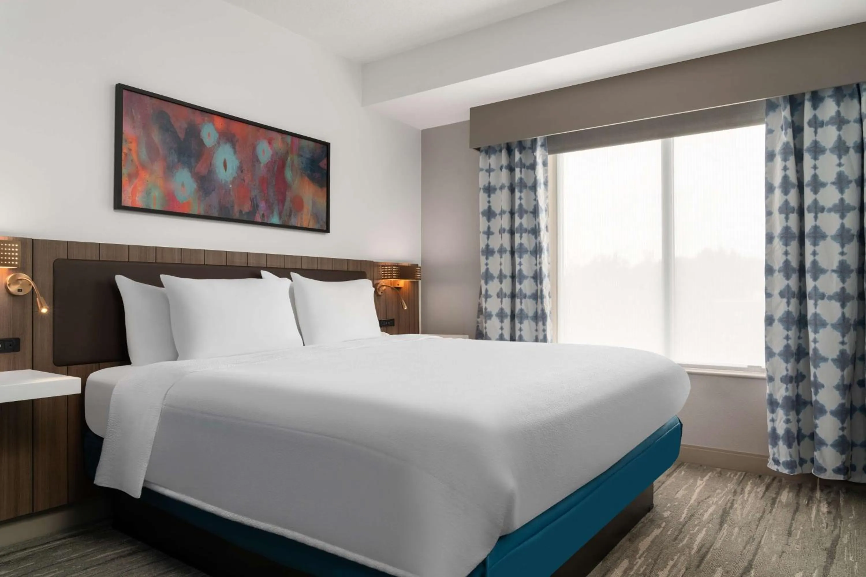 Bed in Hilton Garden Inn Rock Hill