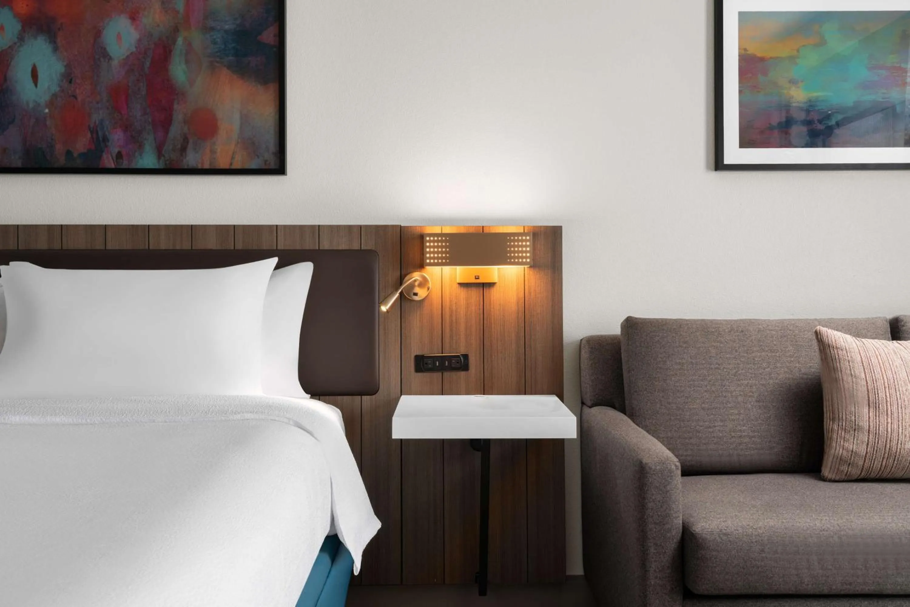 Living room, Bed in Hilton Garden Inn Rock Hill