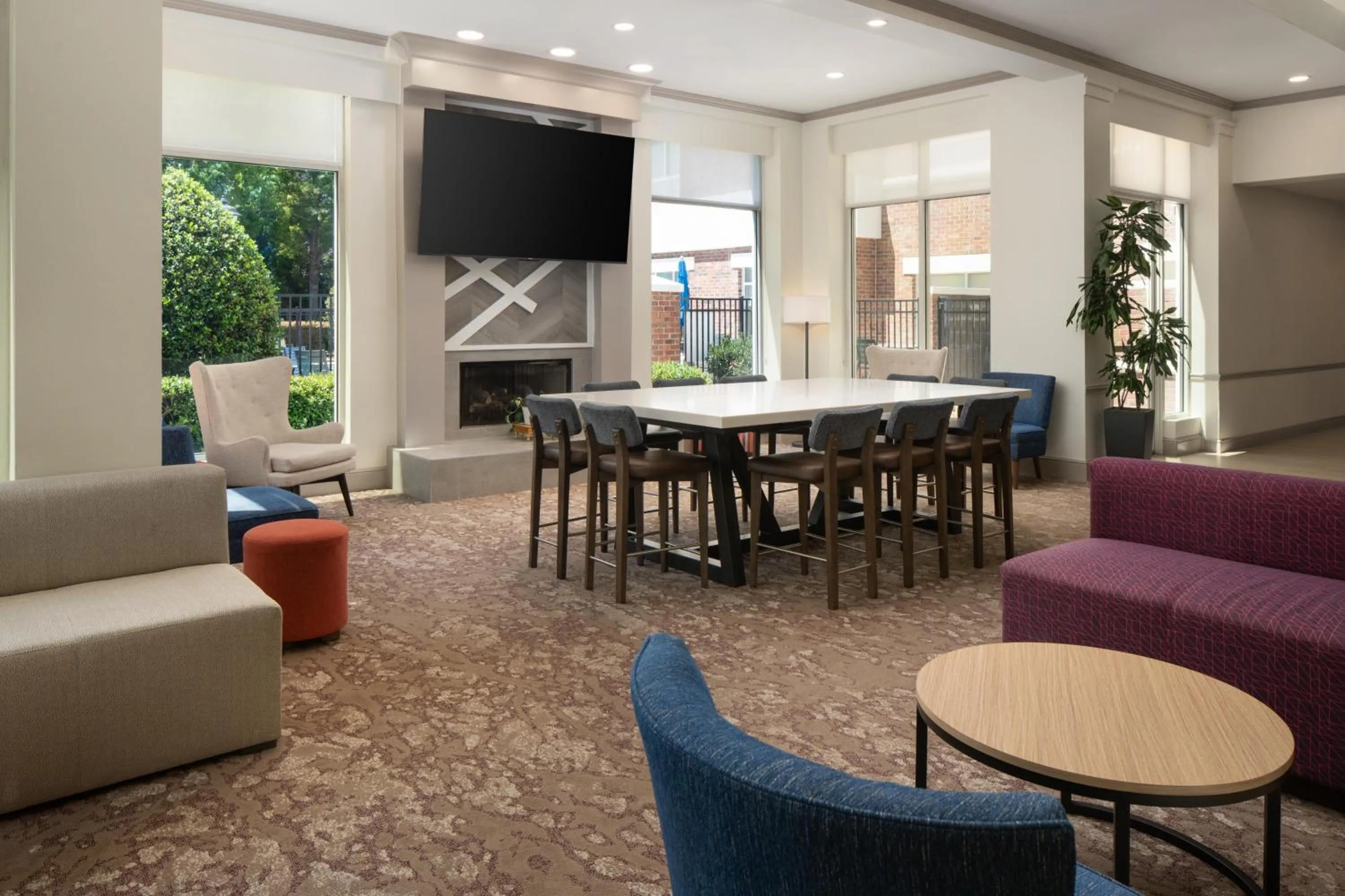 Lobby or reception in Hilton Garden Inn Rock Hill