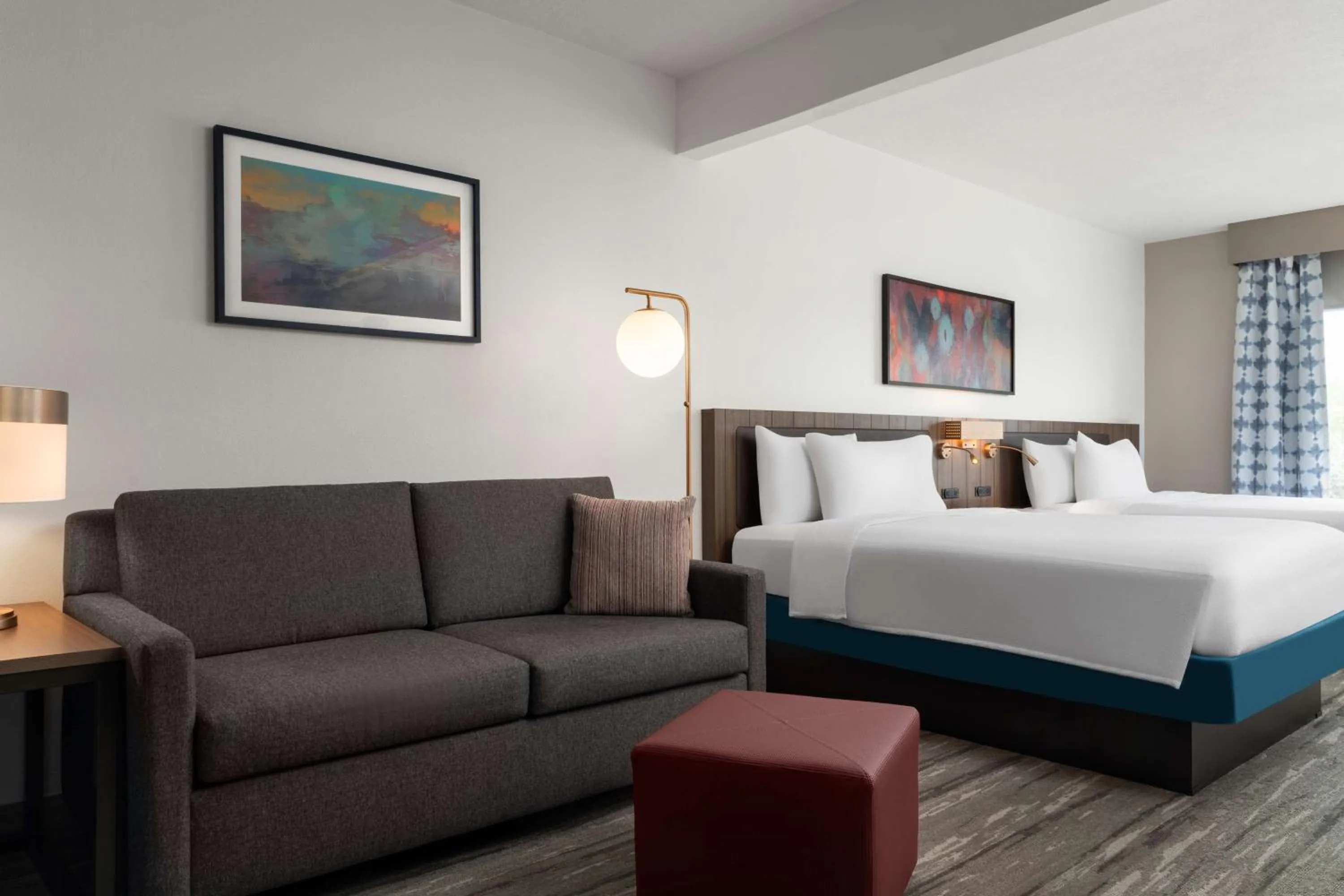 Living room, Bed in Hilton Garden Inn Rock Hill