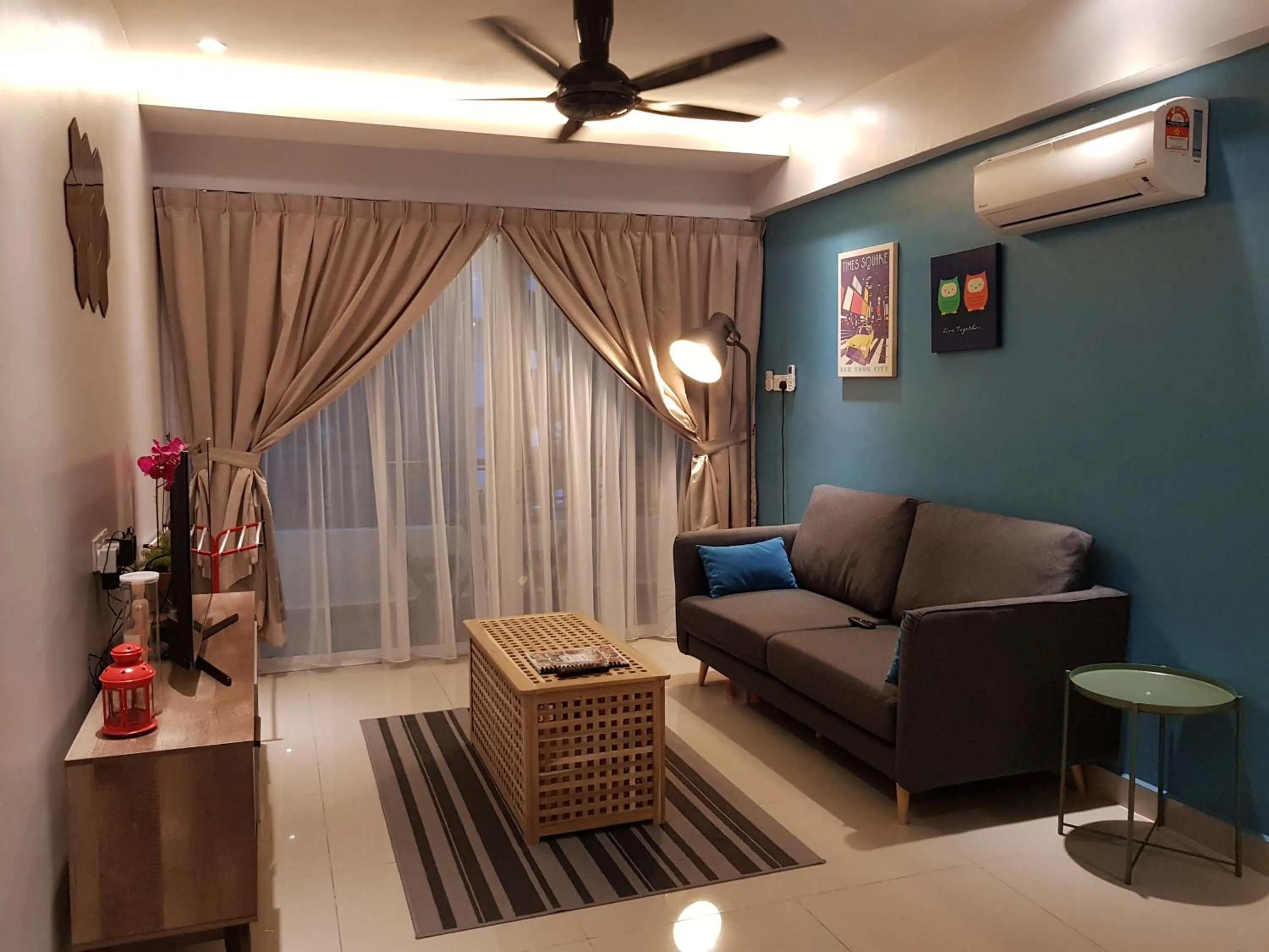 Living room in Mike's Place @ The Majestic Ipoh