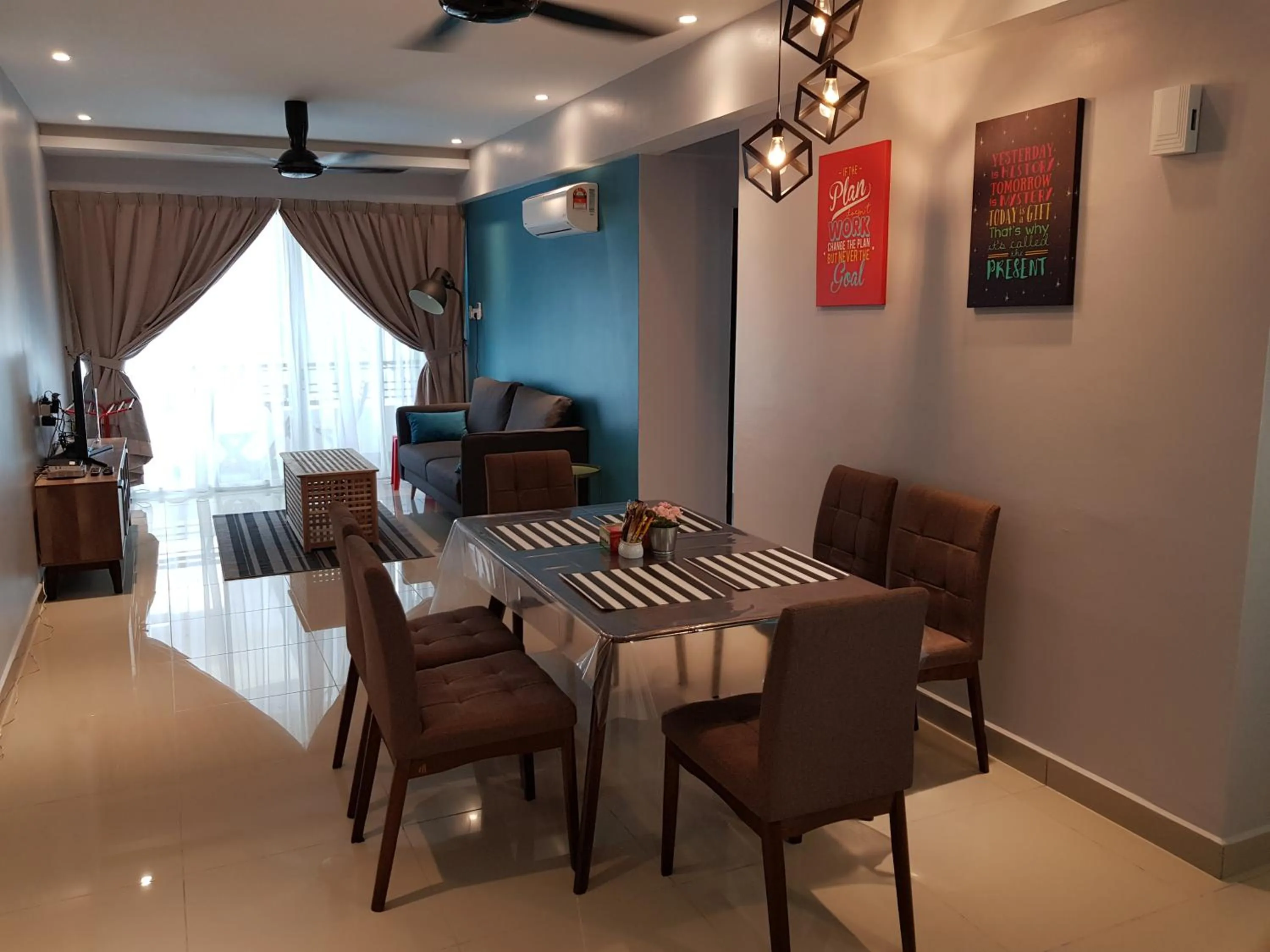 Living room in Mike's Place @ The Majestic Ipoh