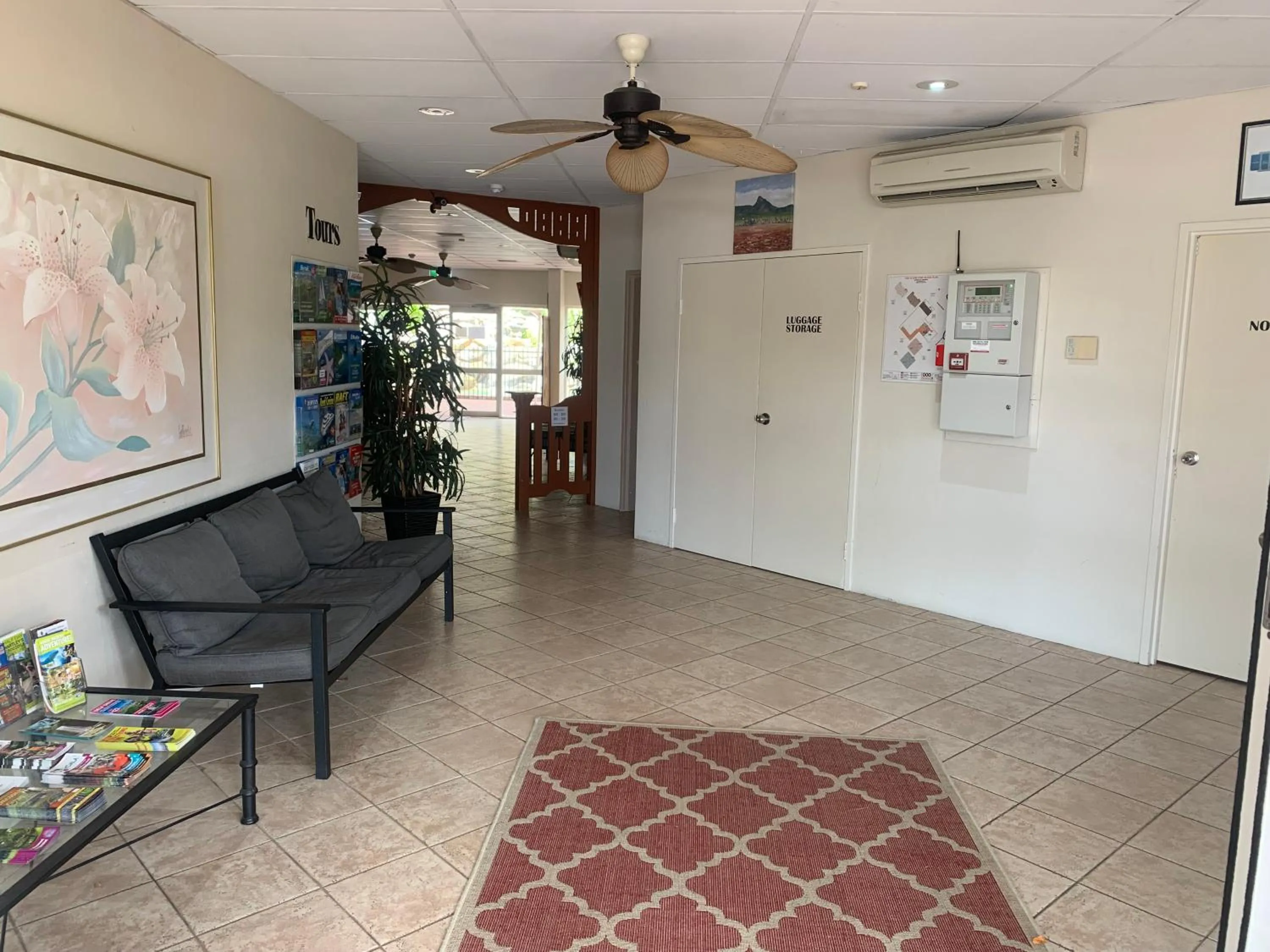 Lobby or reception in Cairns City Sheridan Motel