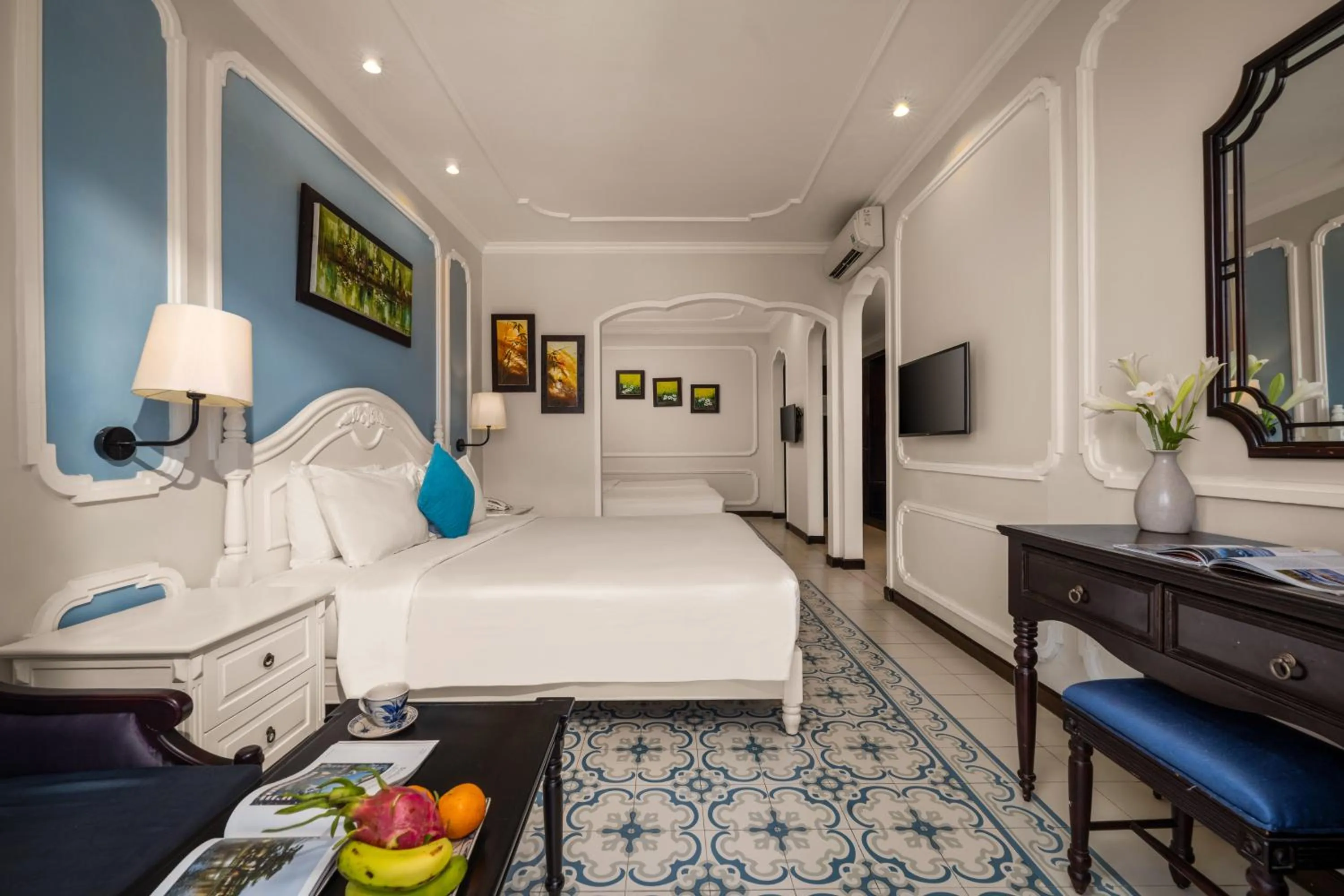 Bed in Hoi An Rosemary Boutique Hotel & Spa - A Peaceful Retreat