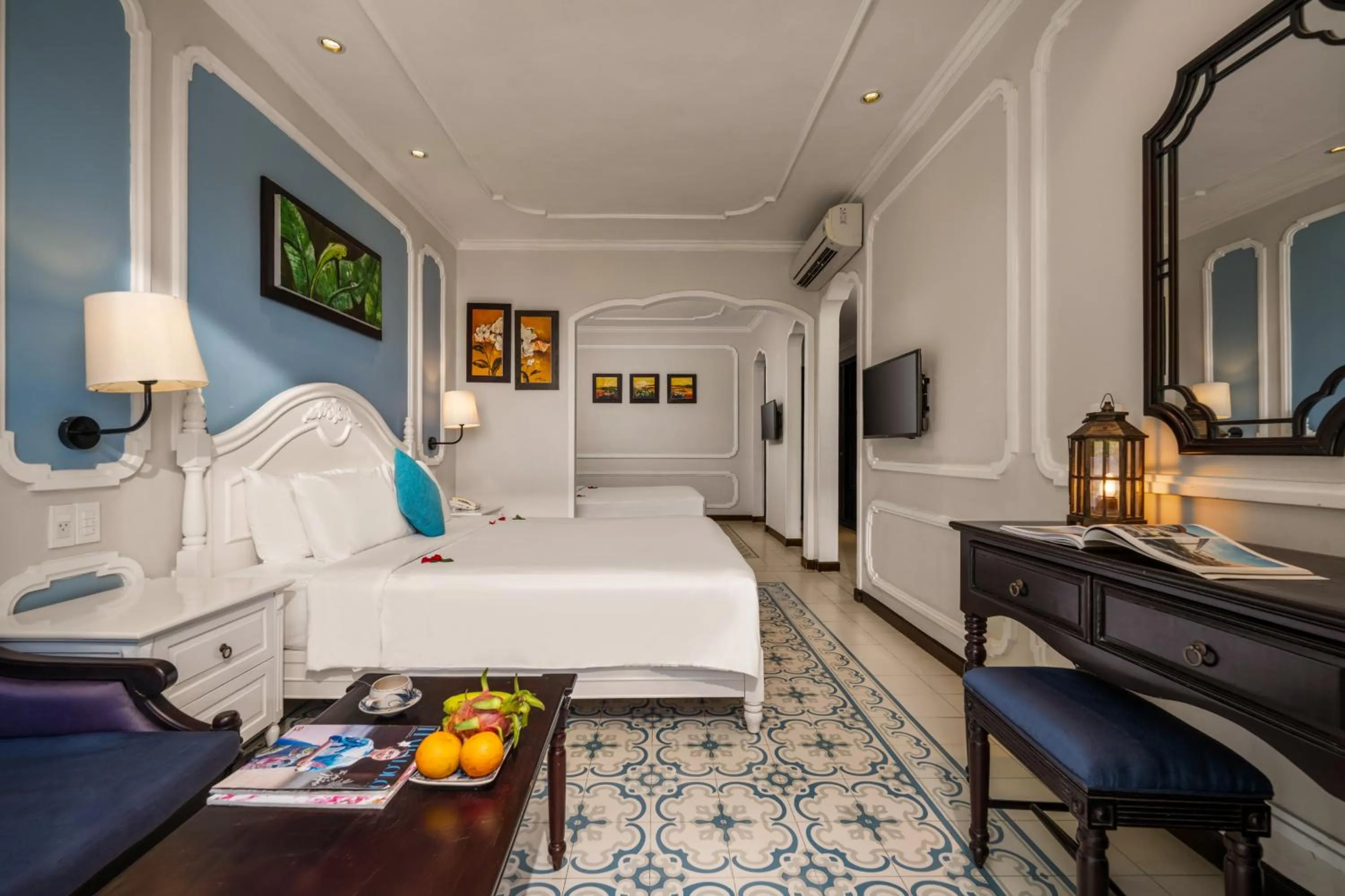 Bed in Hoi An Rosemary Boutique Hotel & Spa - A Peaceful Retreat