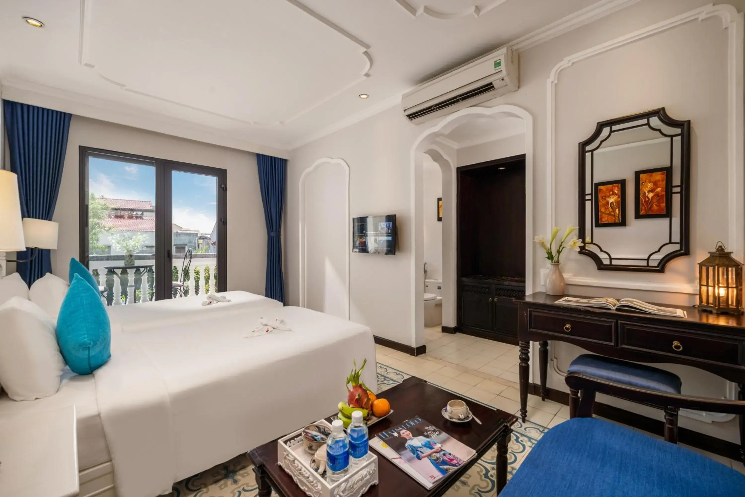 Deluxe Double or Twin Room with Balcony in Hoi An Rosemary Boutique Hotel & Spa - A Peaceful Retreat Deluxe Double or Twin Room with Balcony in Hoi An Rosemary Boutique Hotel & Spa - A Peaceful Retreat