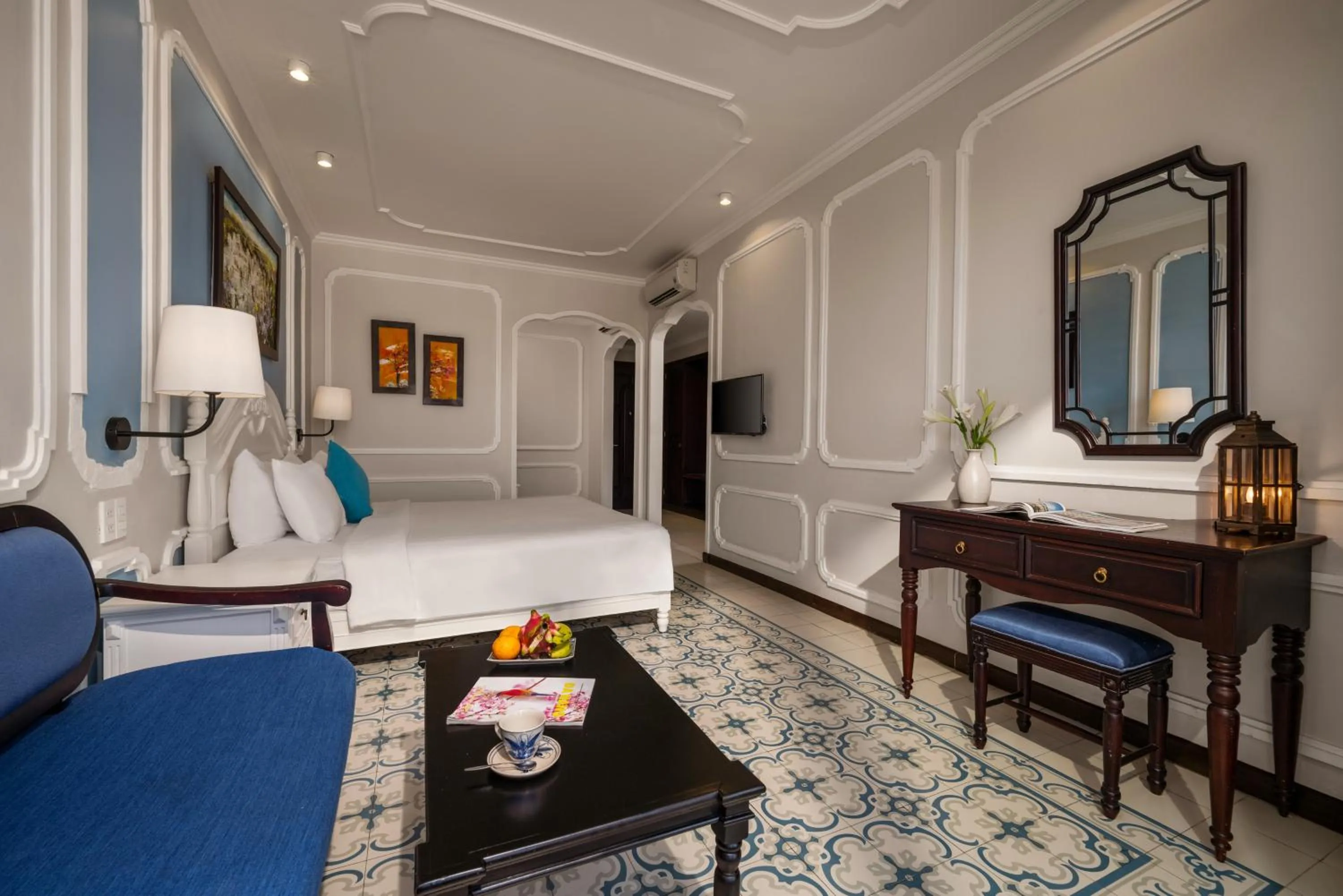 Bed in Hoi An Rosemary Boutique Hotel & Spa - A Peaceful Retreat