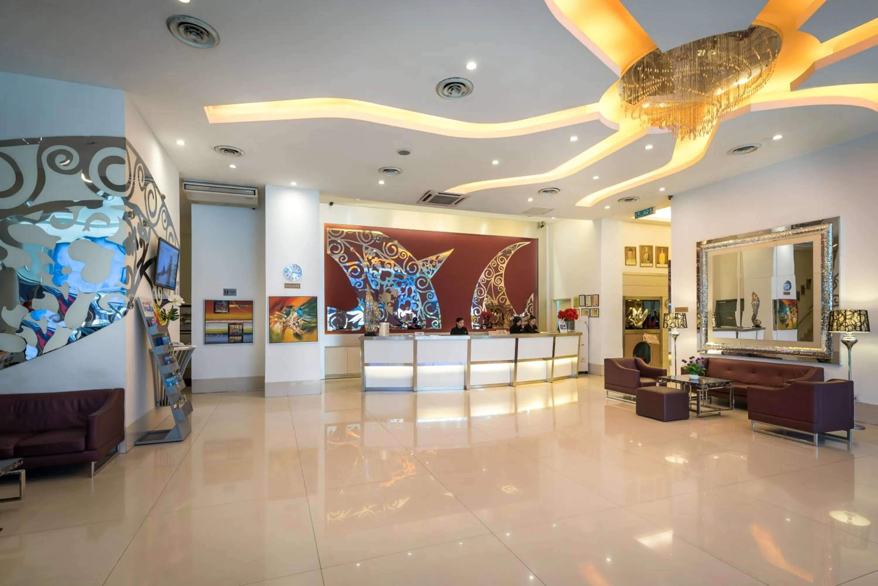 Lobby or reception in Hotel Sentral Pudu @ City Centre / Bukit Bintang