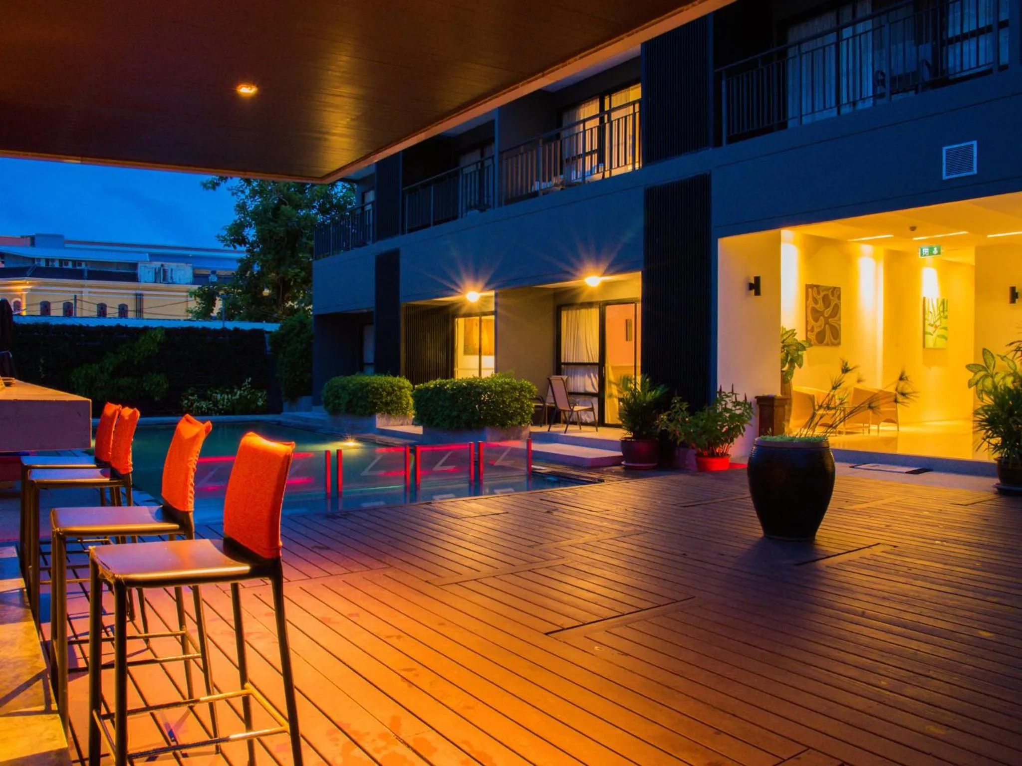 Swimming pool in The Lantern Resorts Patong - SHA Extra Plus