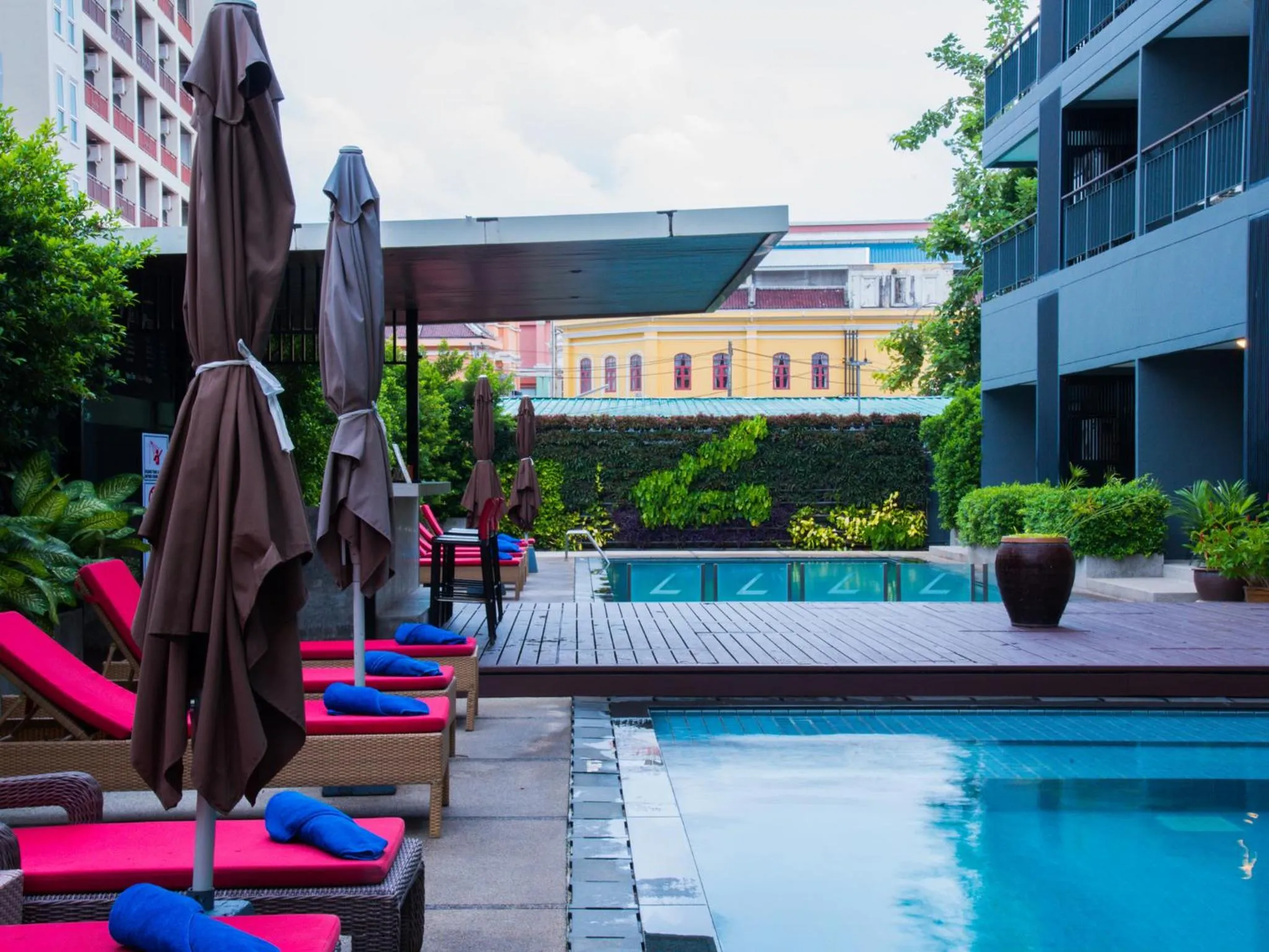 Swimming pool in The Lantern Resorts Patong - SHA Extra Plus