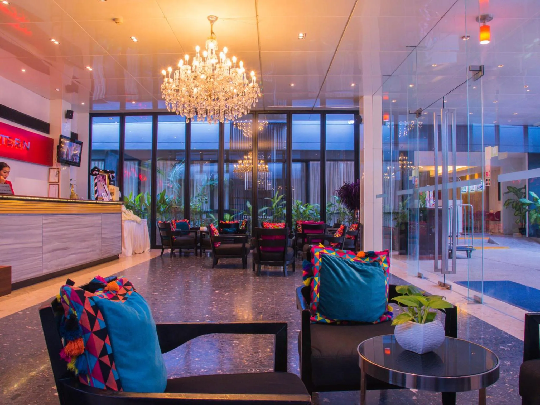 Lobby or reception in The Lantern Resorts Patong - SHA Extra Plus