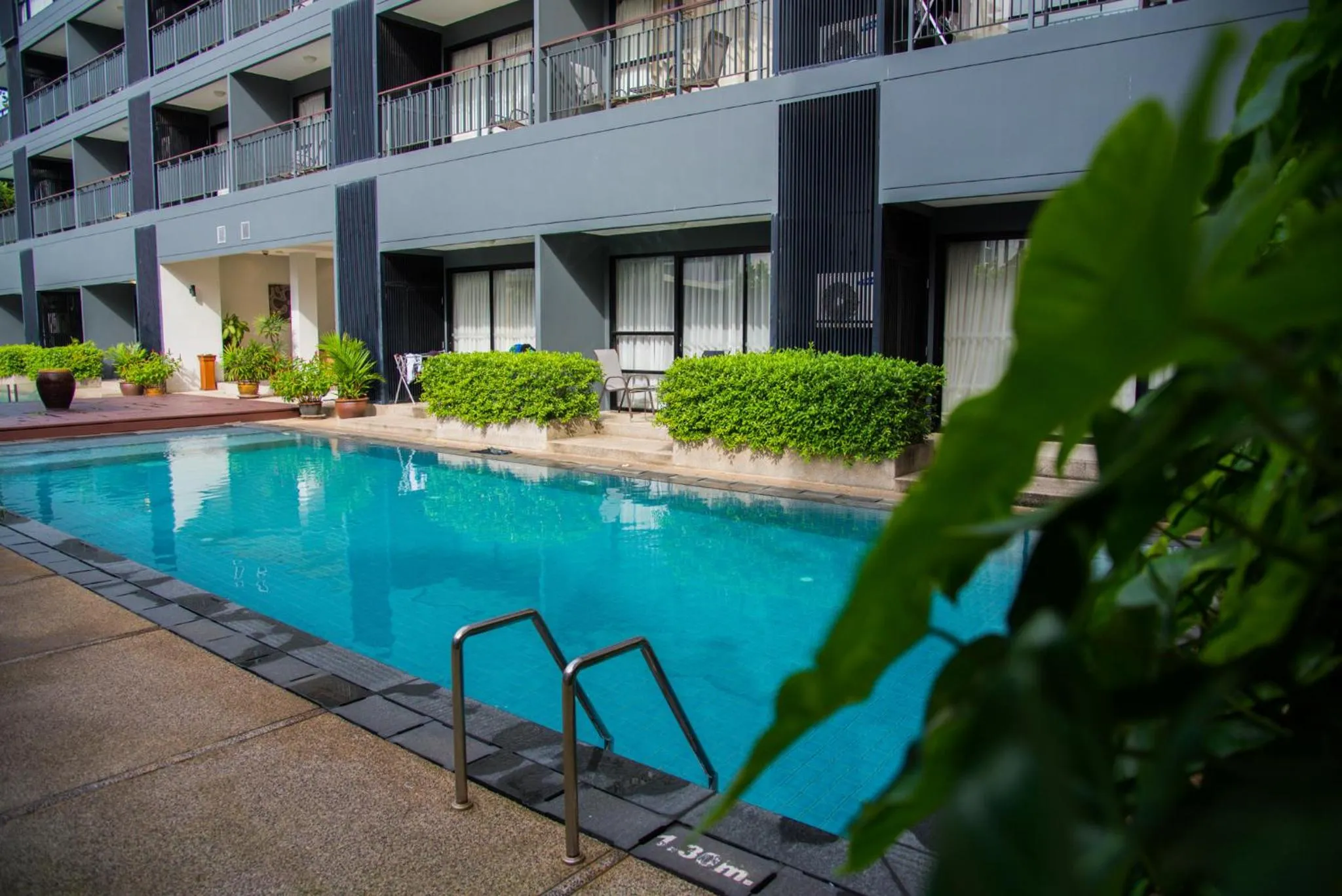 Pool view in The Lantern Resorts Patong - SHA Extra Plus