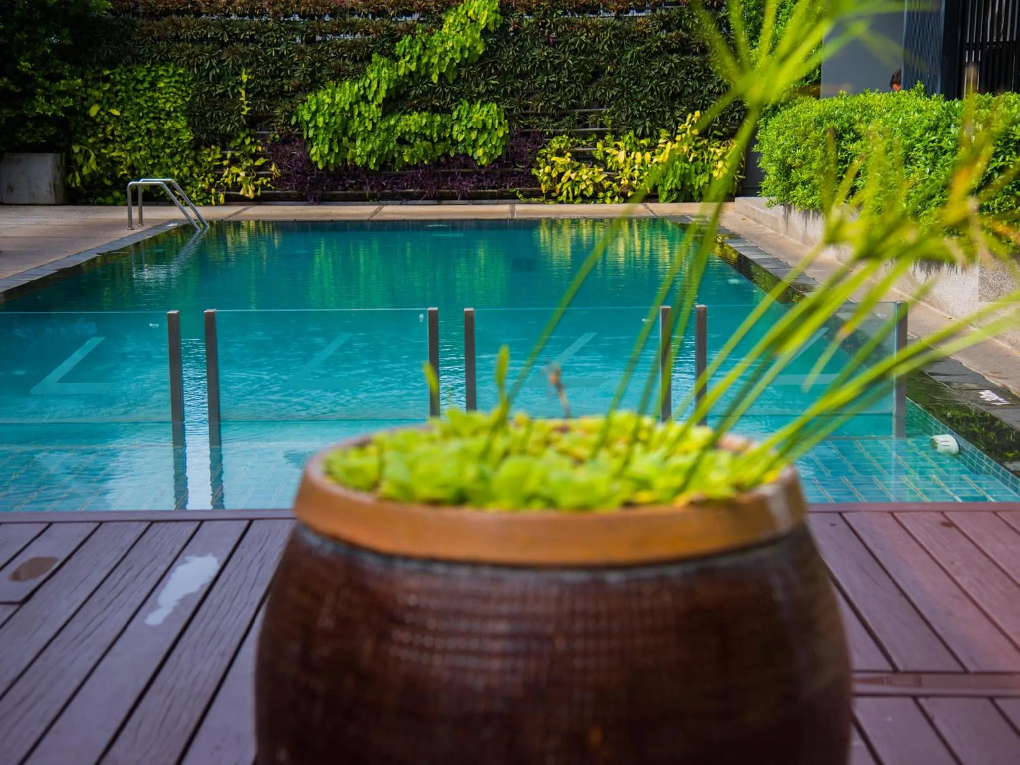 Swimming pool in The Lantern Resorts Patong - SHA Extra Plus