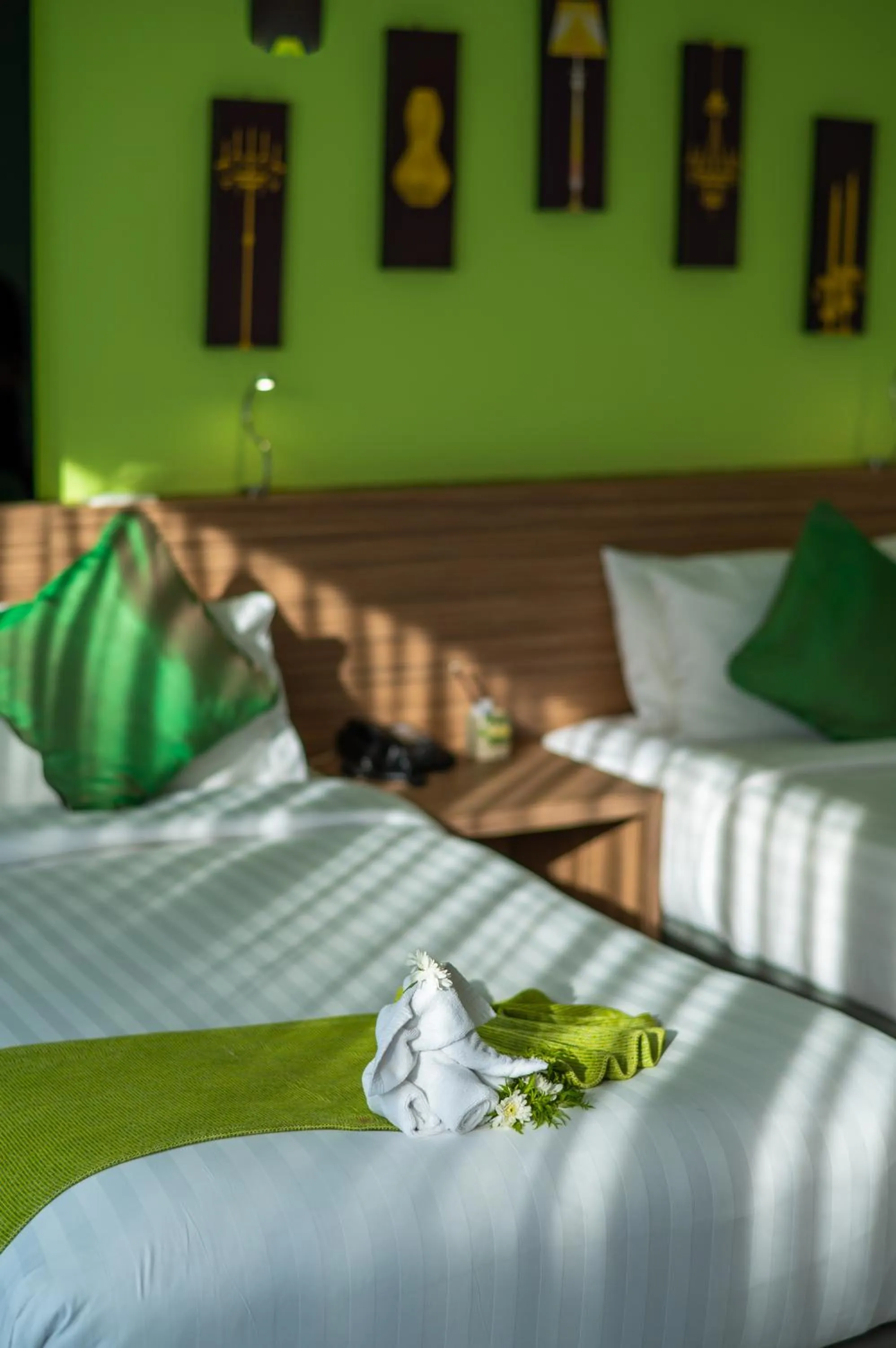 Bed in The Lantern Resorts Patong - SHA Extra Plus