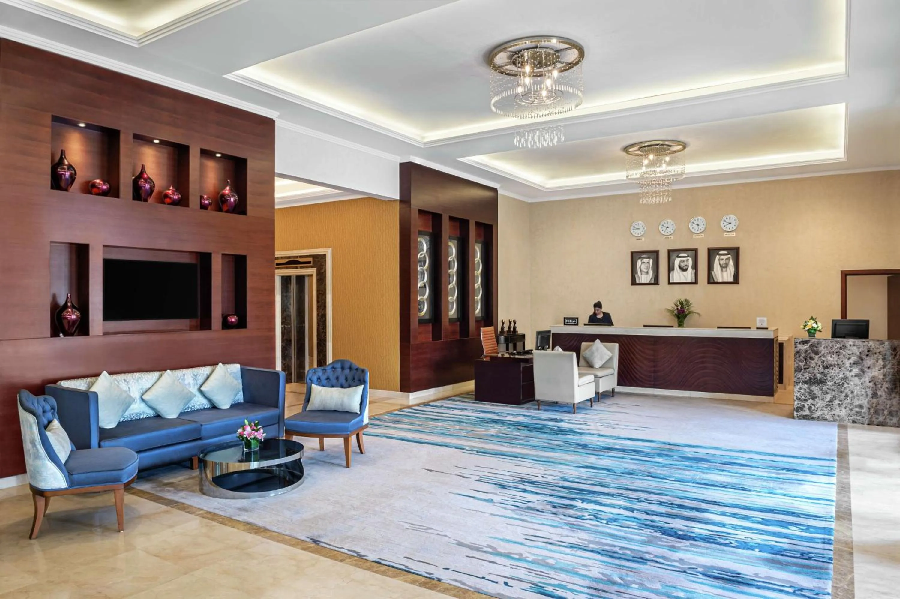 Lobby or reception, Lobby/Reception in DoubleTree By Hilton Ras Al Khaimah