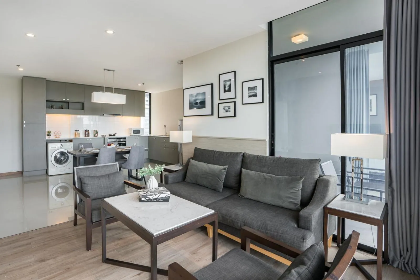 Seating area in Altera Hotel and Residence by At Mind