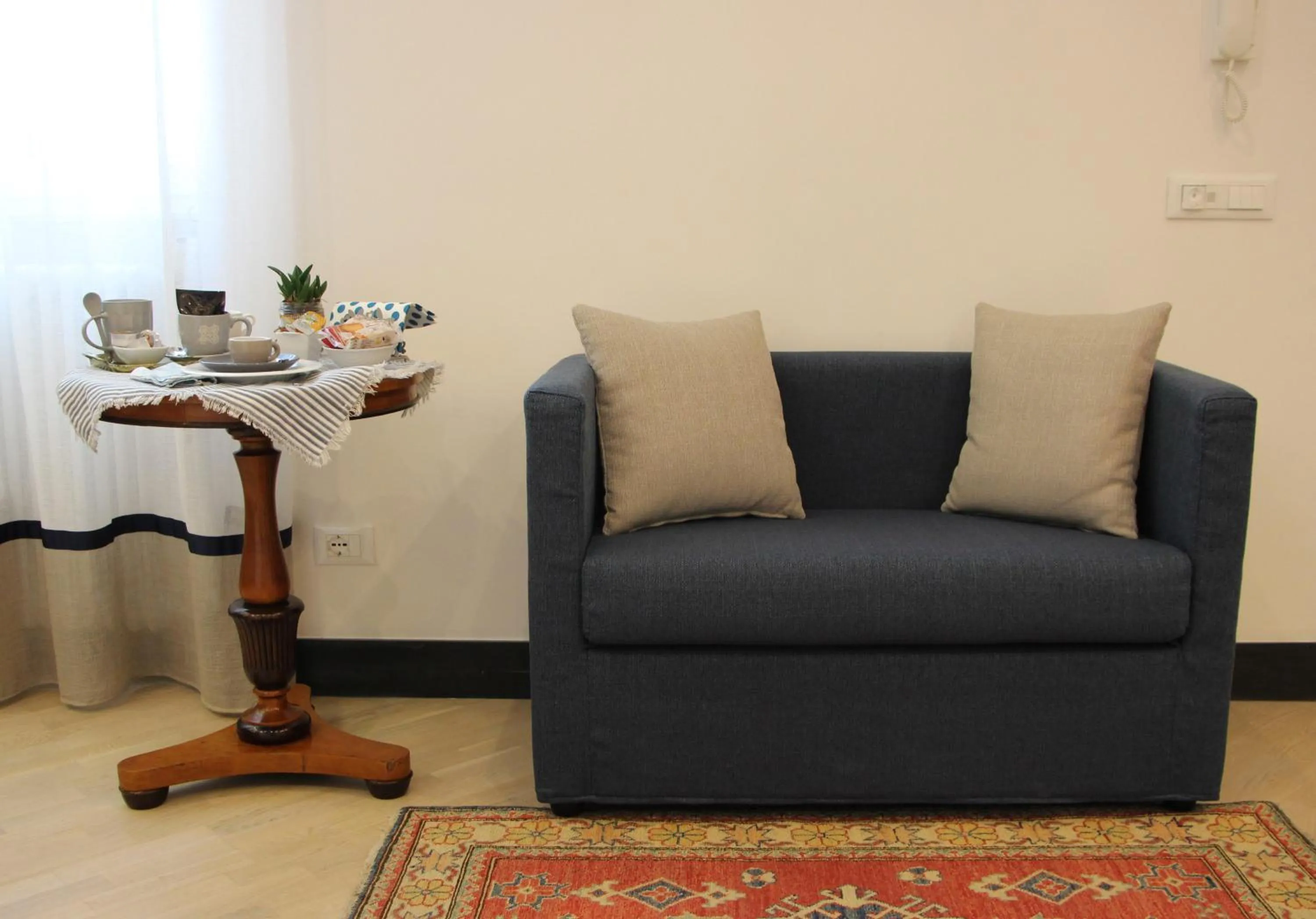 Living room in B&B Vivere Palermo