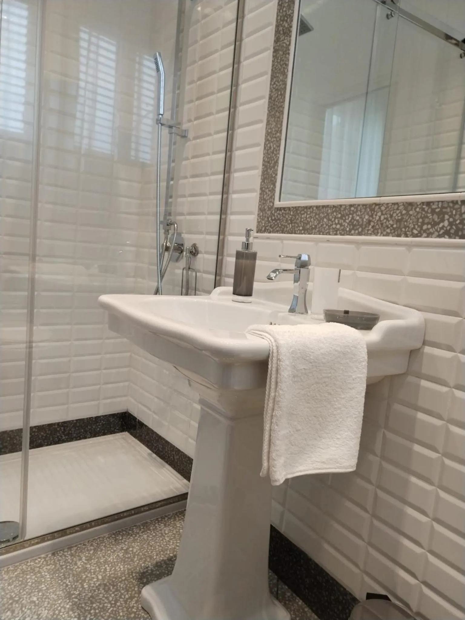 Shower in B&B Vivere Palermo