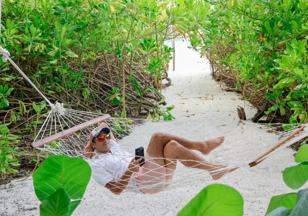 View (from property/room) in Makunudu Island- An Intimate Hideaway