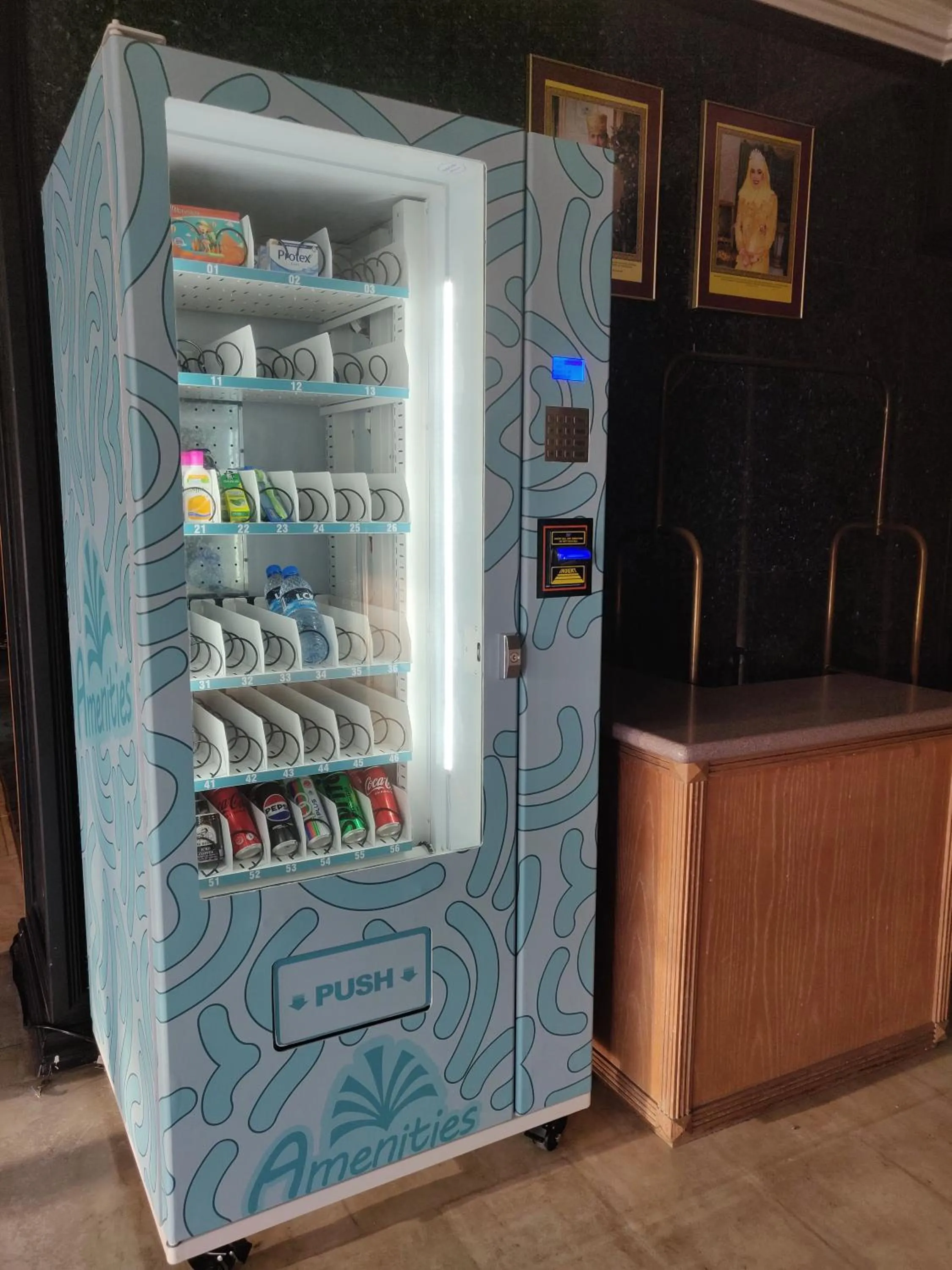 vending machine in Terrace Hotel