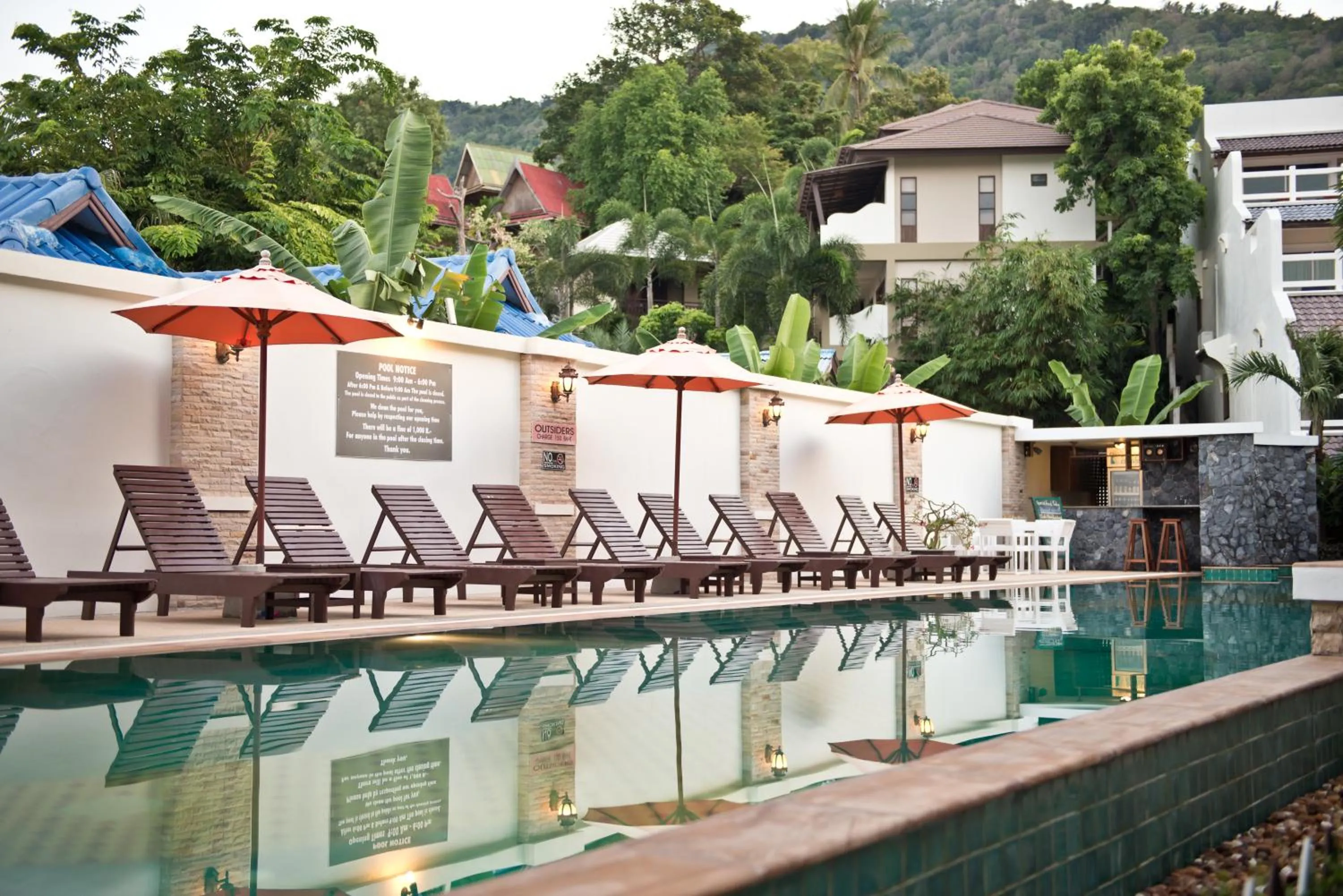 Swimming pool in Neptune's Villa