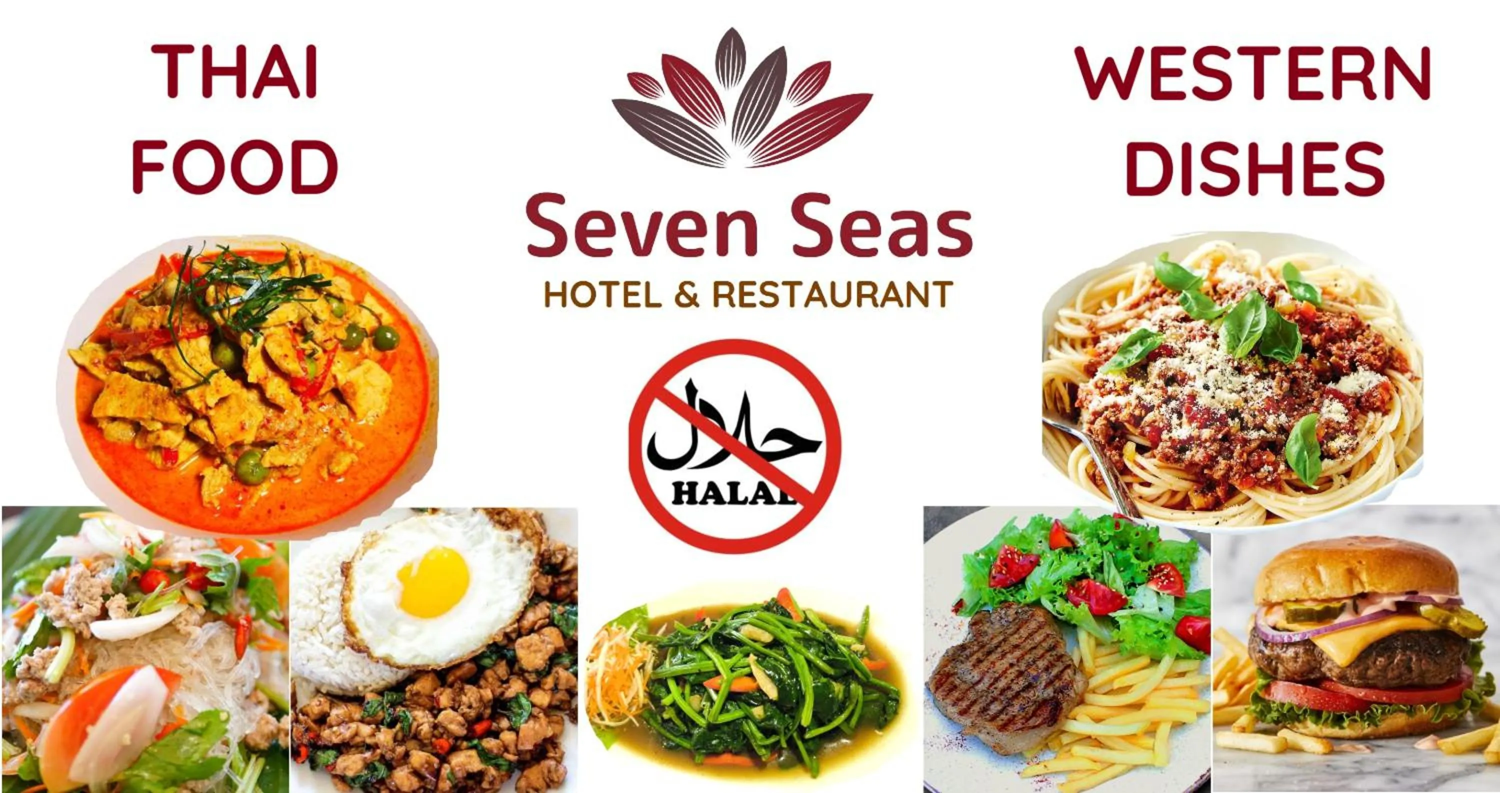 Restaurant/places to eat in Seven Seas Hotel Patong Beach