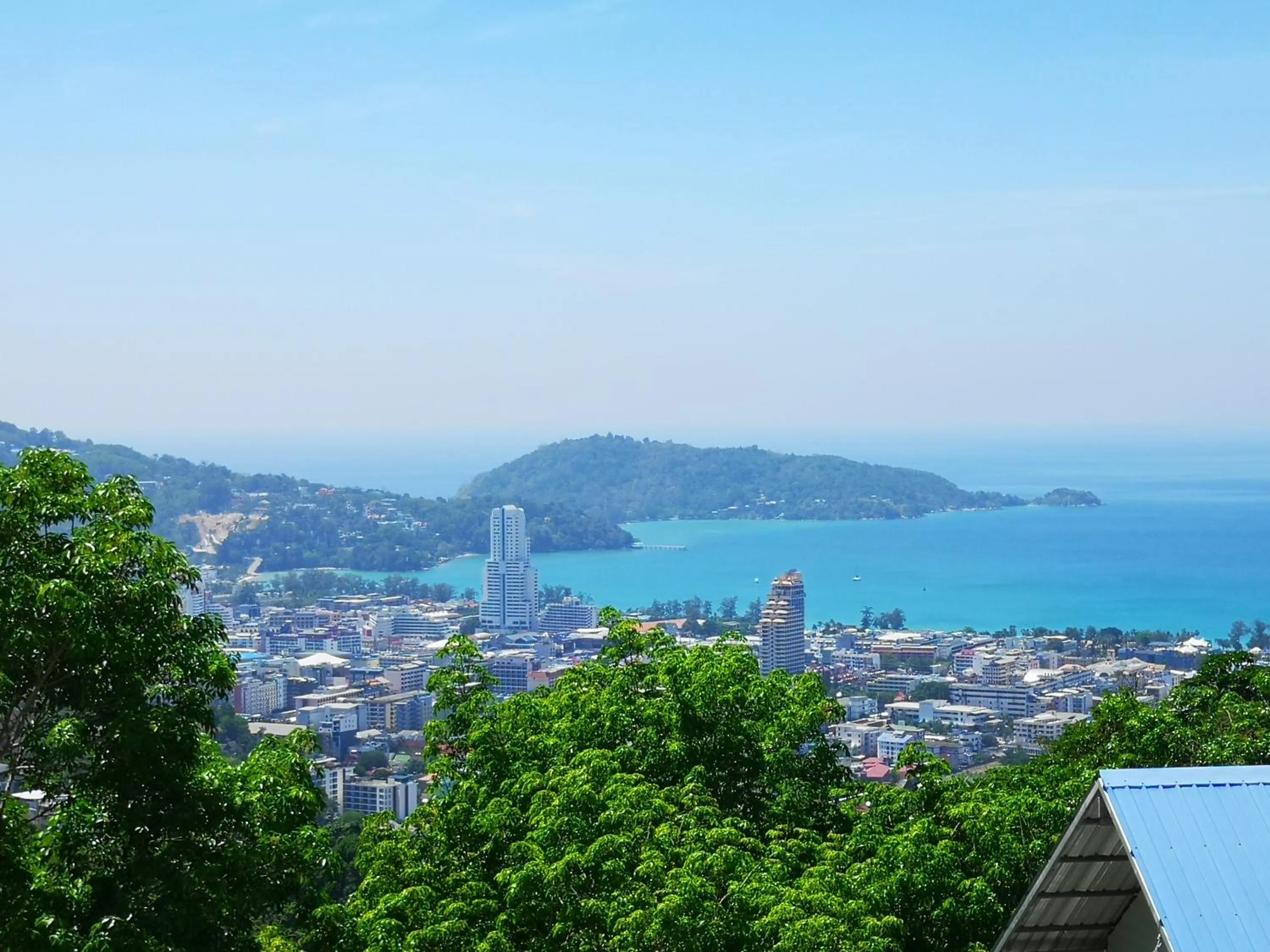 City view in Seven Seas Hotel Patong Beach