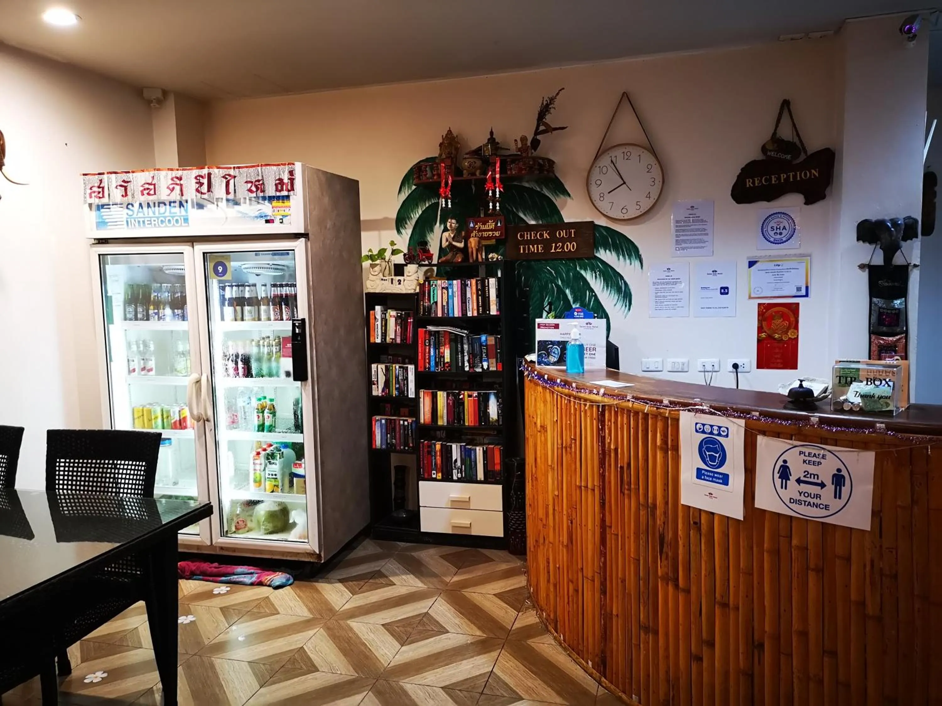 Lobby or reception in Seven Seas Hotel Patong Beach