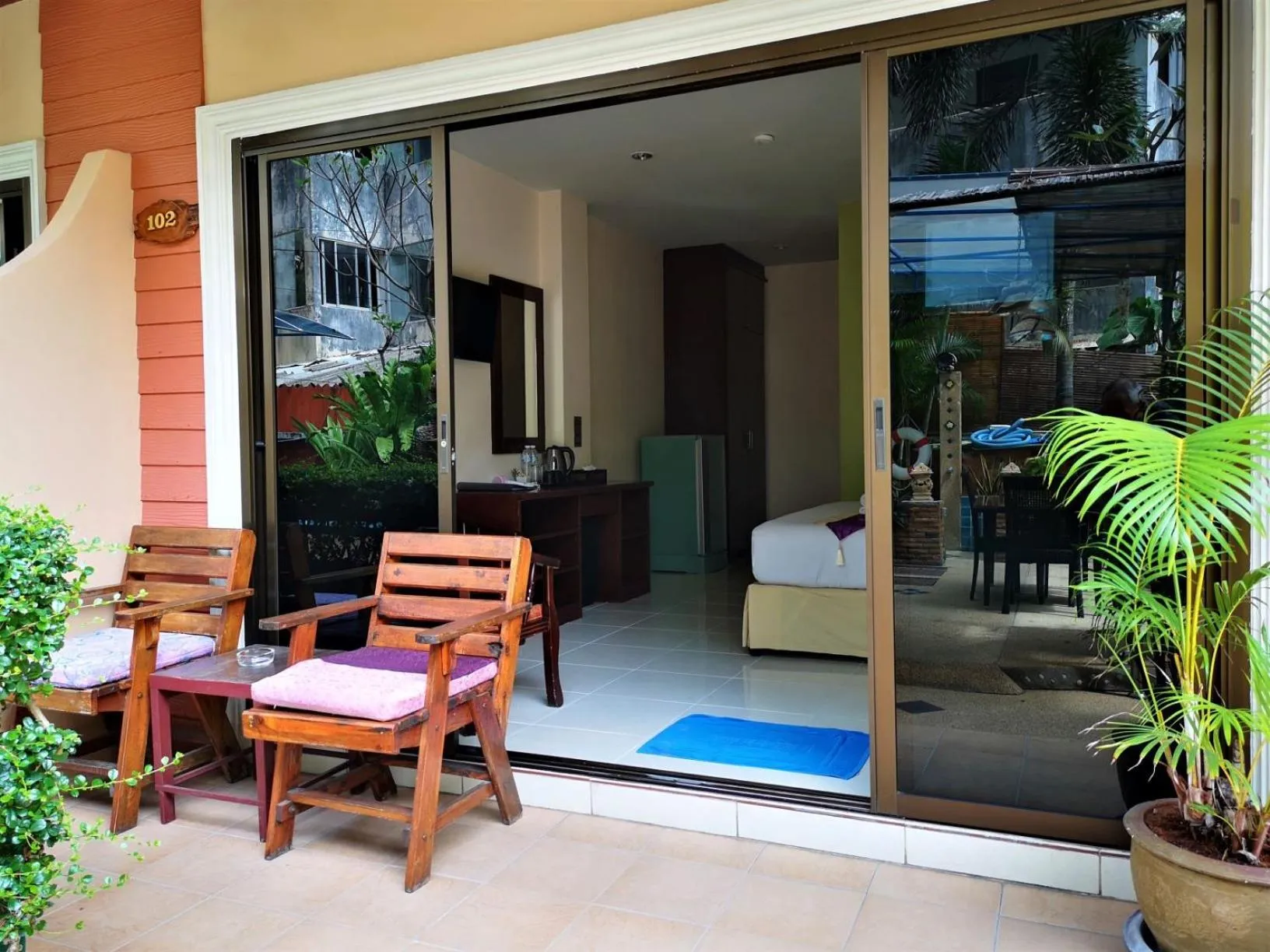 Balcony/Terrace in Seven Seas Hotel Patong Beach