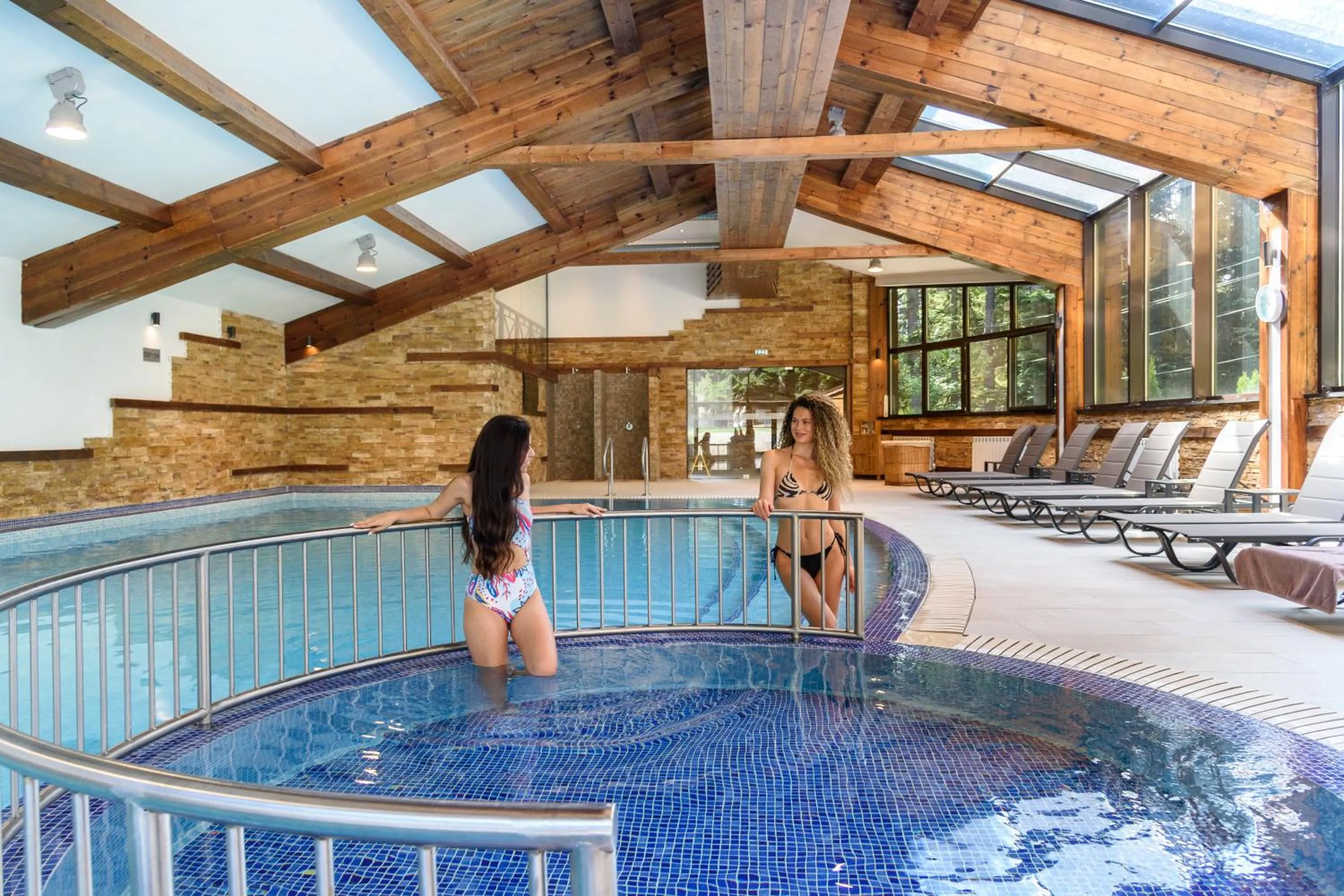 Swimming pool in Lion Hotel Borovets