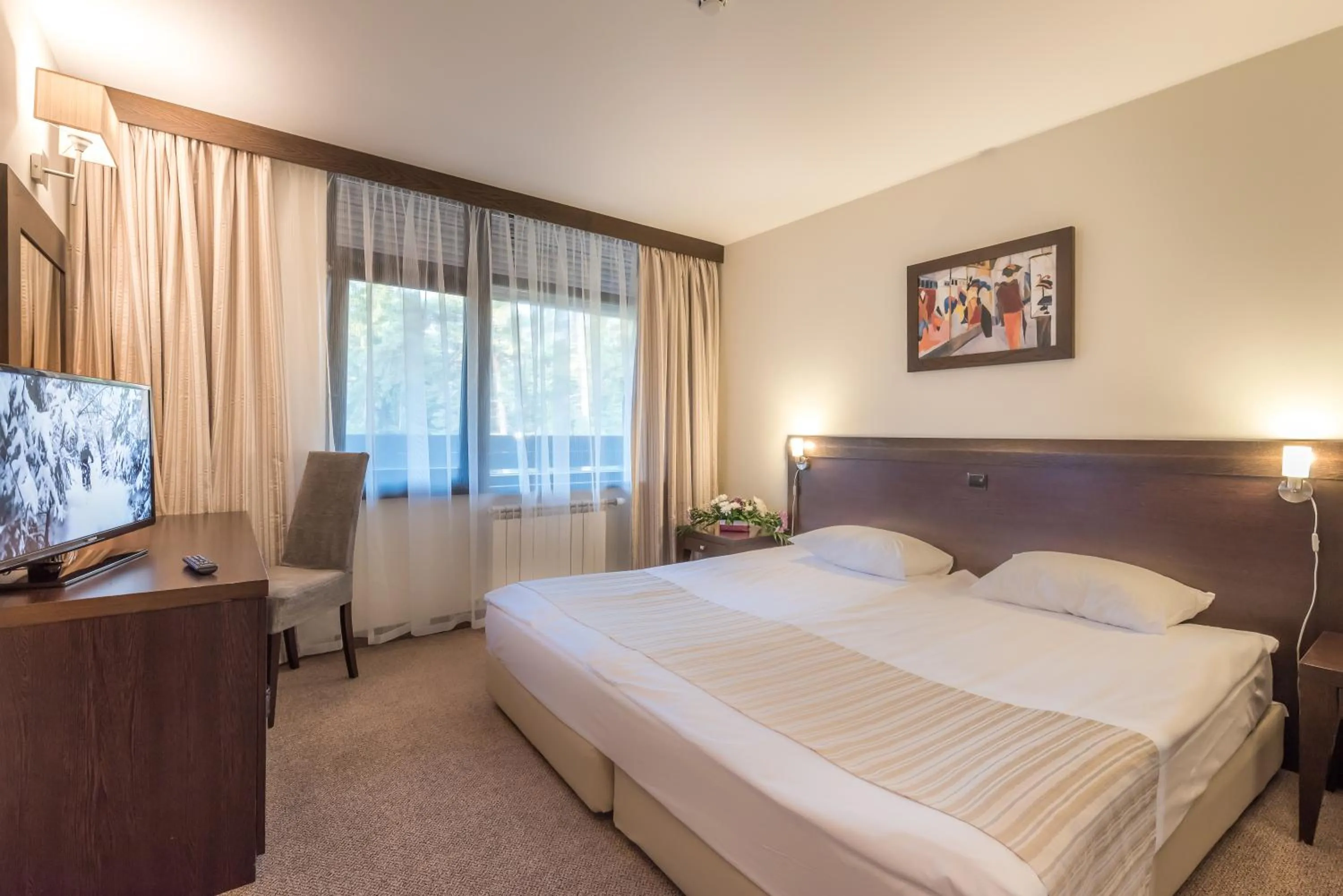 Bedroom, Bed in Lion Hotel Borovets