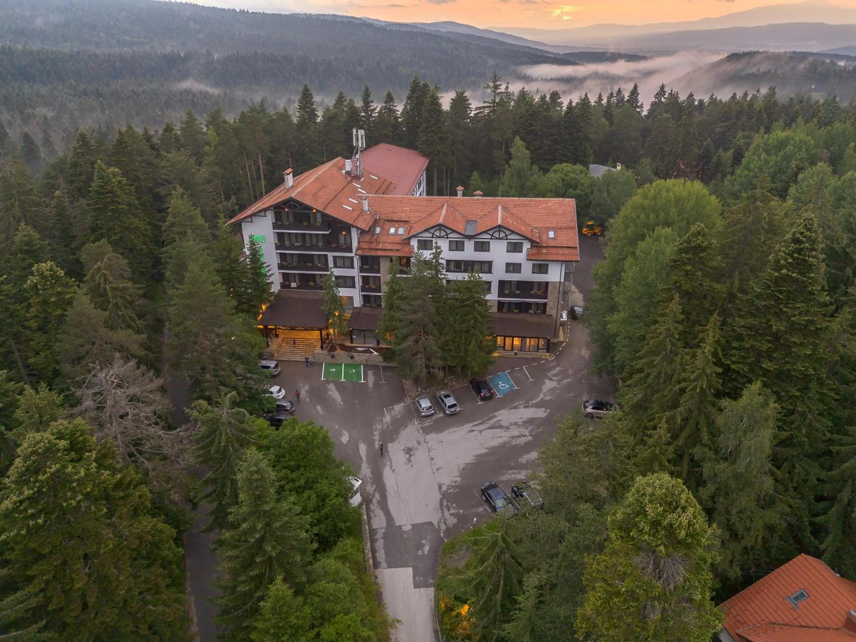 Property building in Lion Hotel Borovets