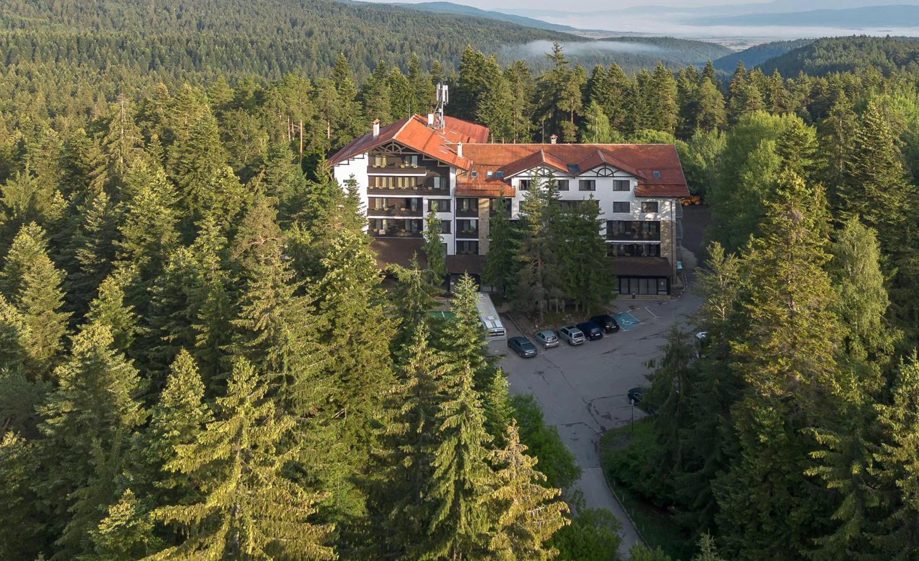 Property building in Lion Hotel Borovets