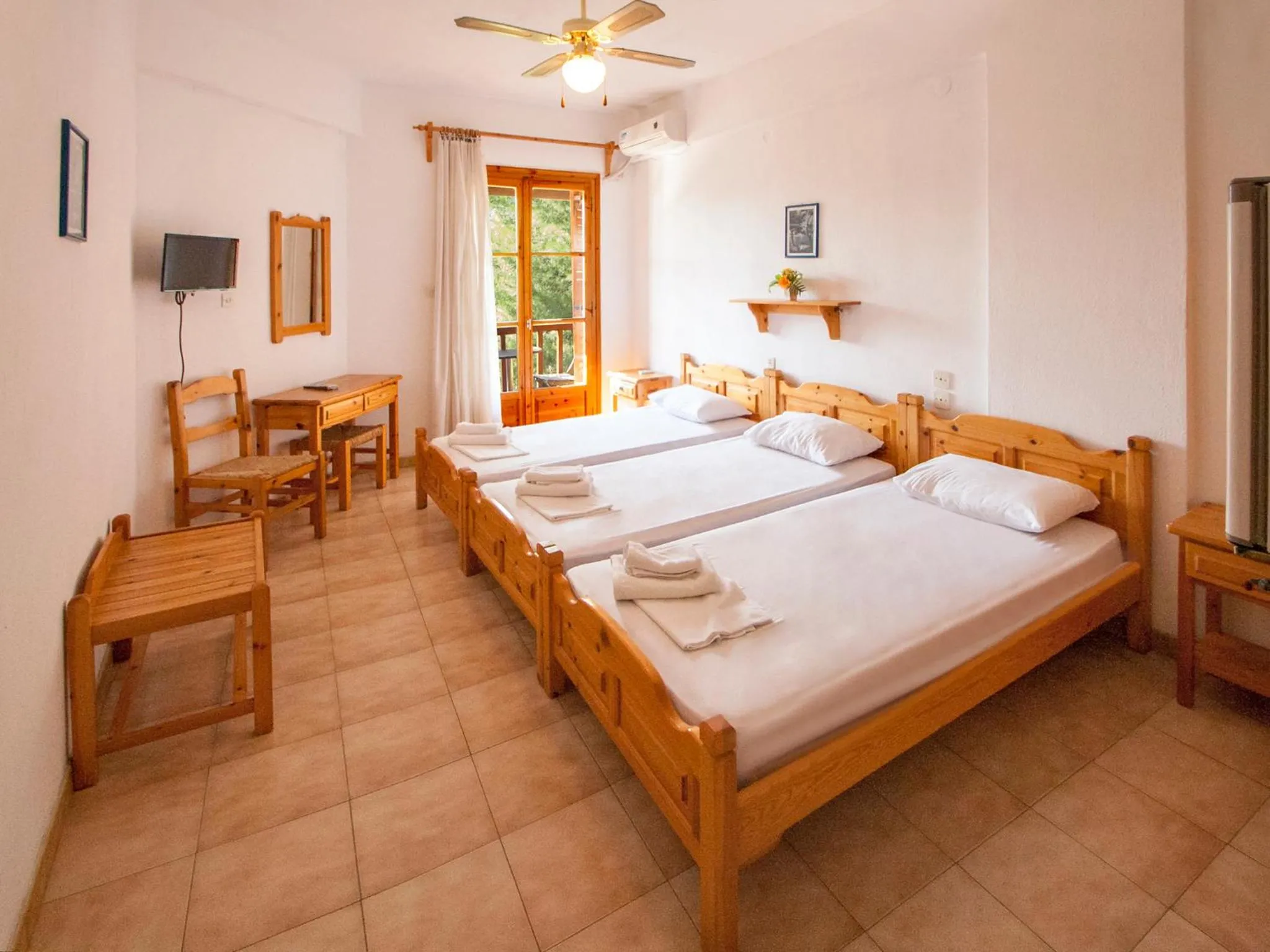 Bed in ELIZA Skiathos