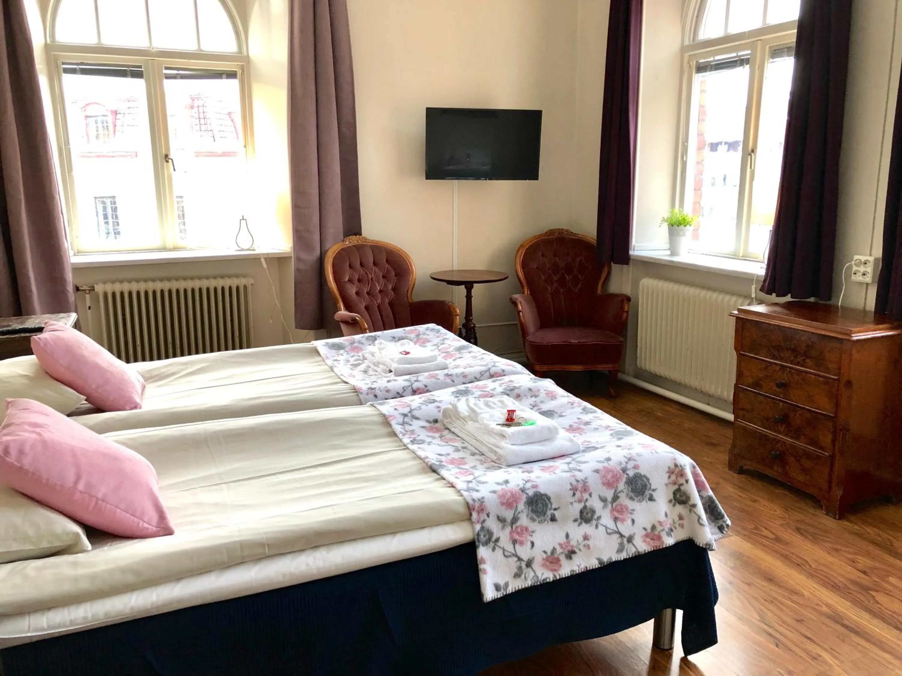 Bed in Järnvägshotellet