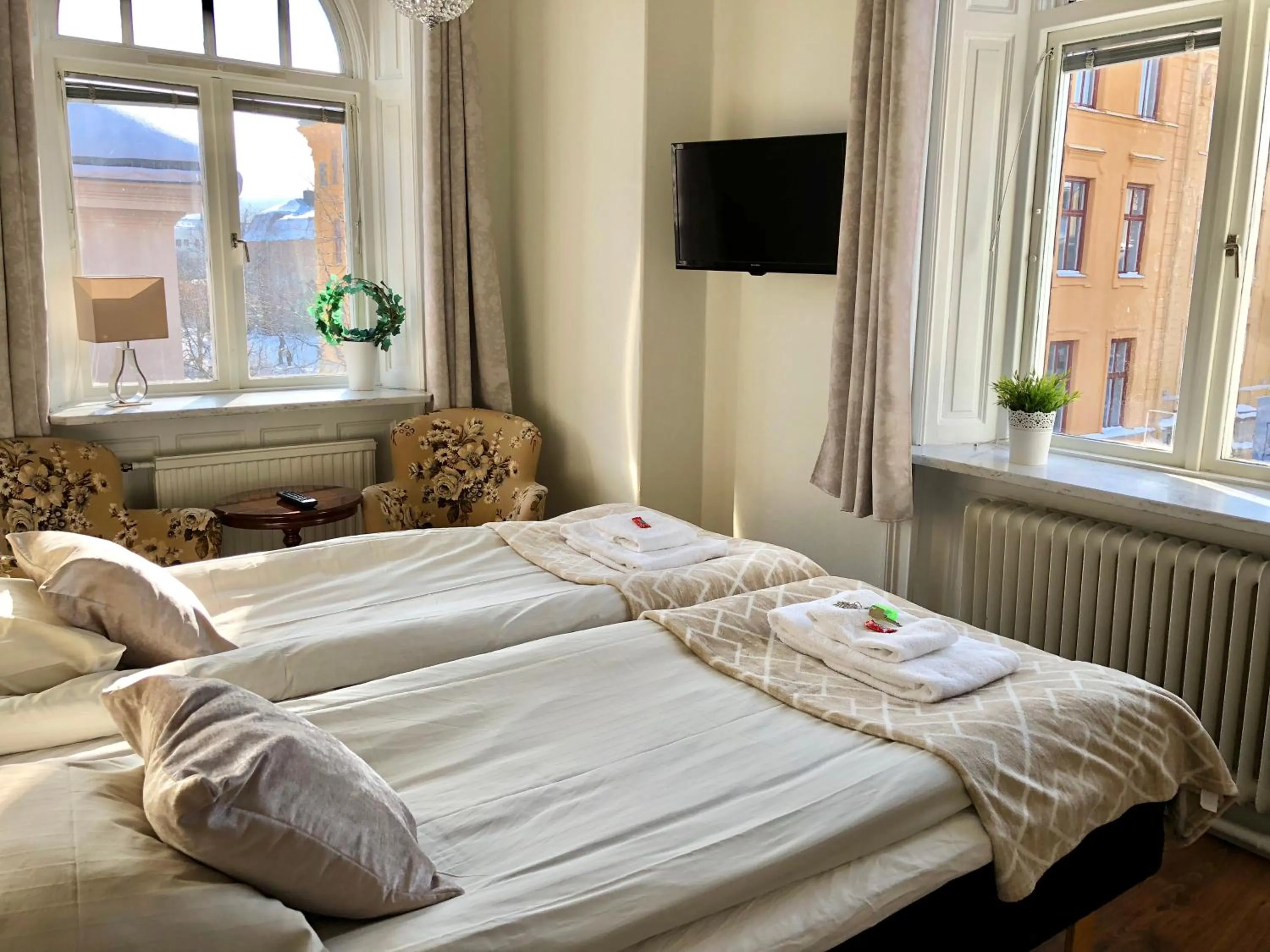 Bed in Järnvägshotellet