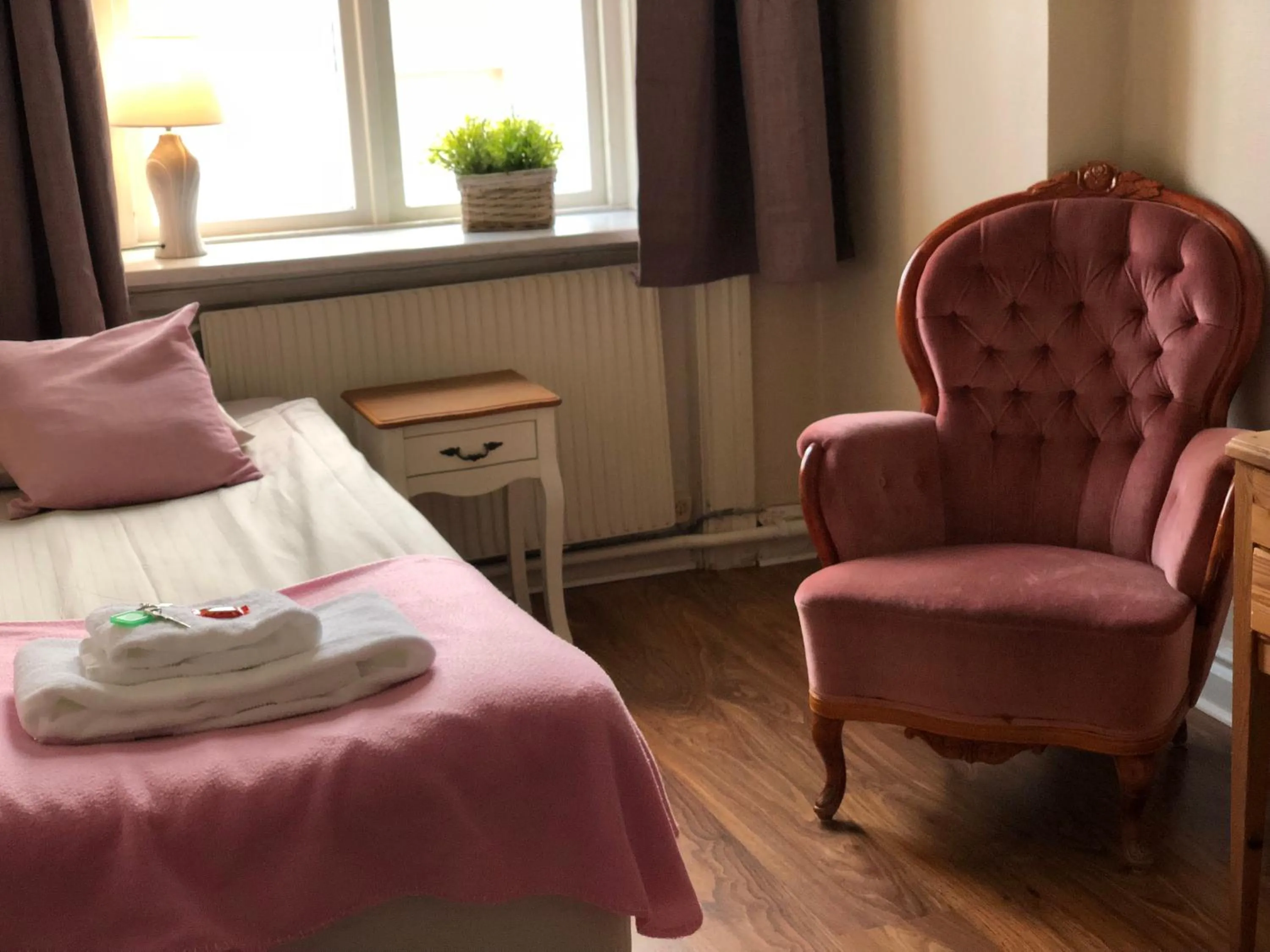 Bed in Järnvägshotellet